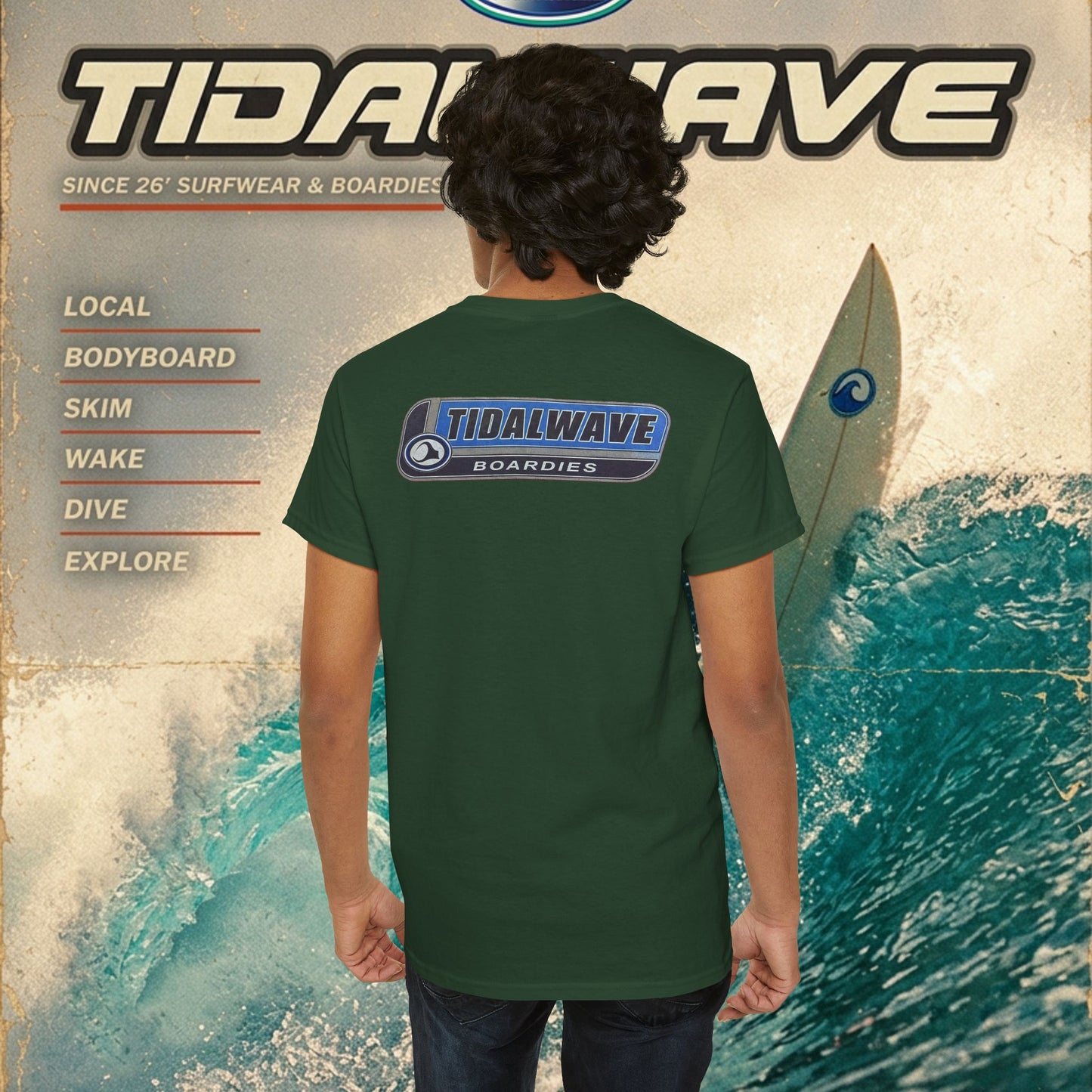 Tidalwave "Boardriders' Logo - Tee