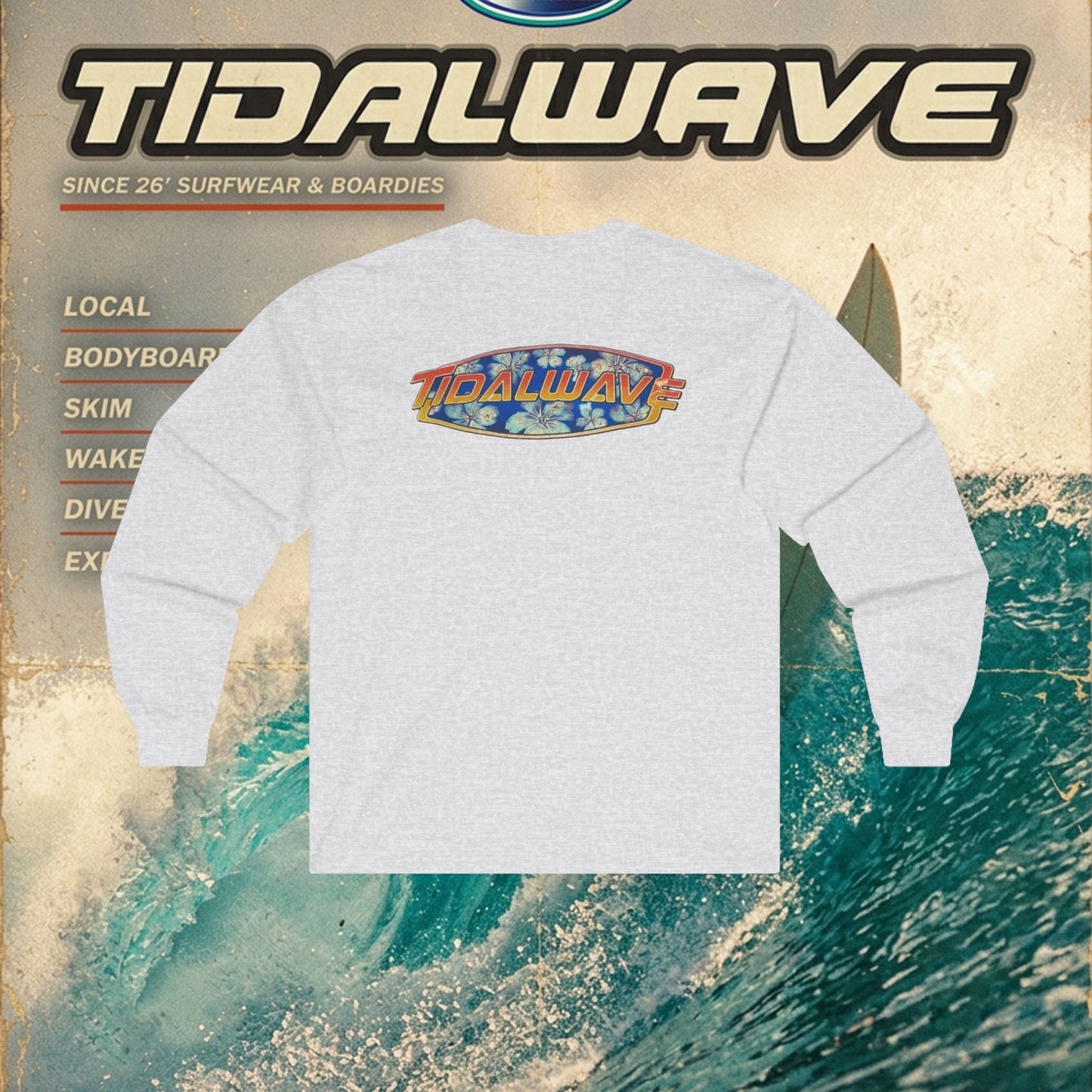 TidalWave '90's Lettering' - Tee