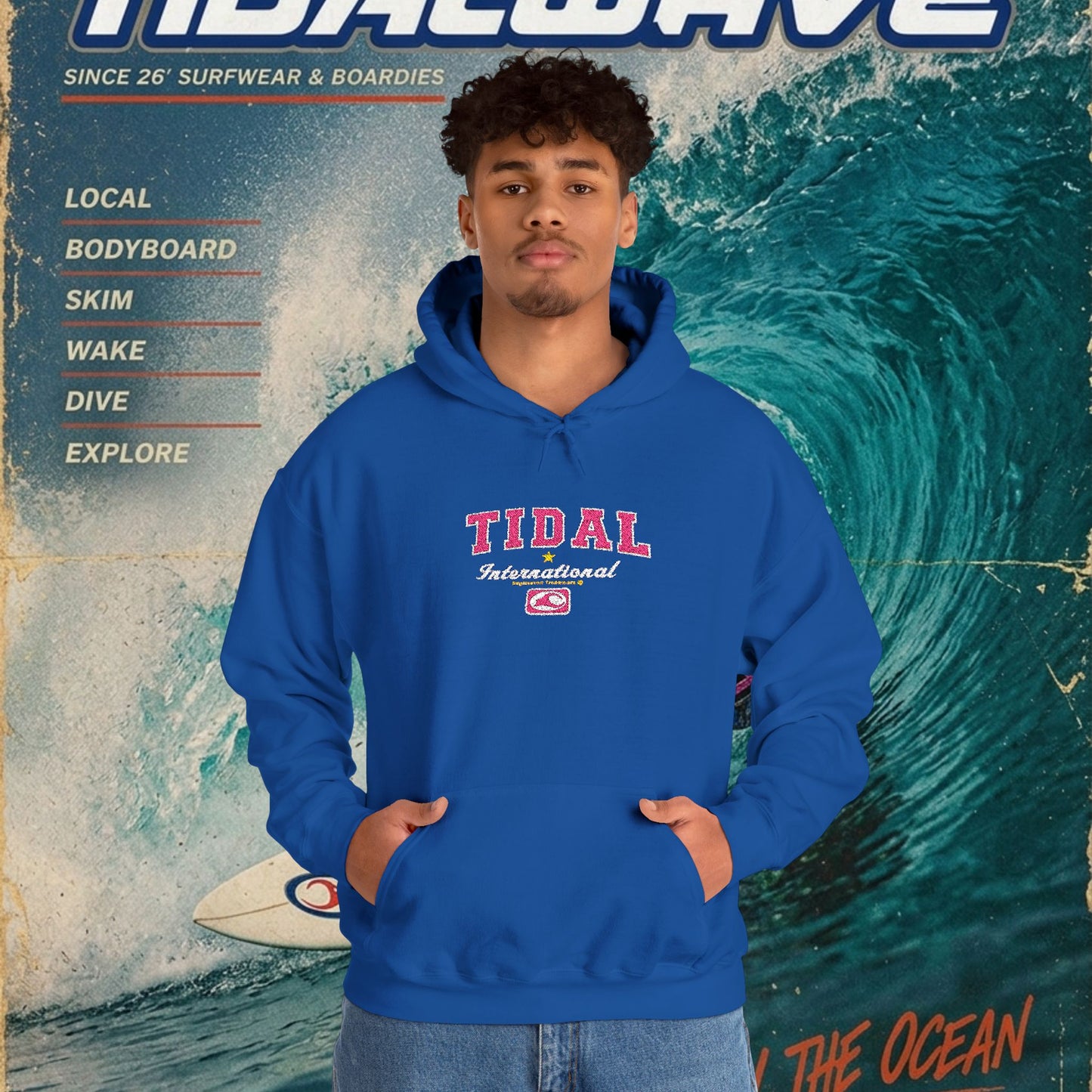 Tidal 'Embroid' Type - Hoodie