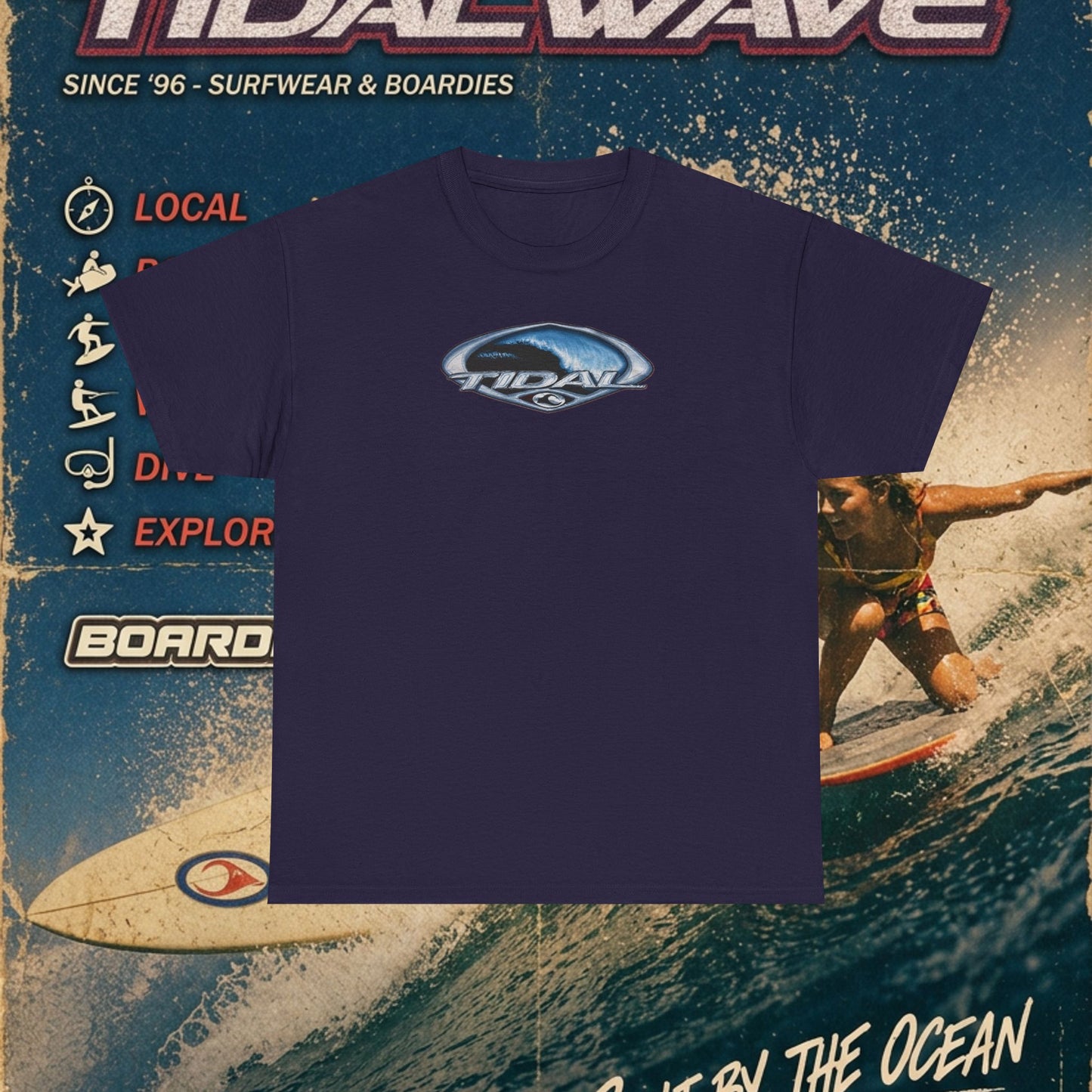 Tidal "Metalic Ocean" Core - Tee