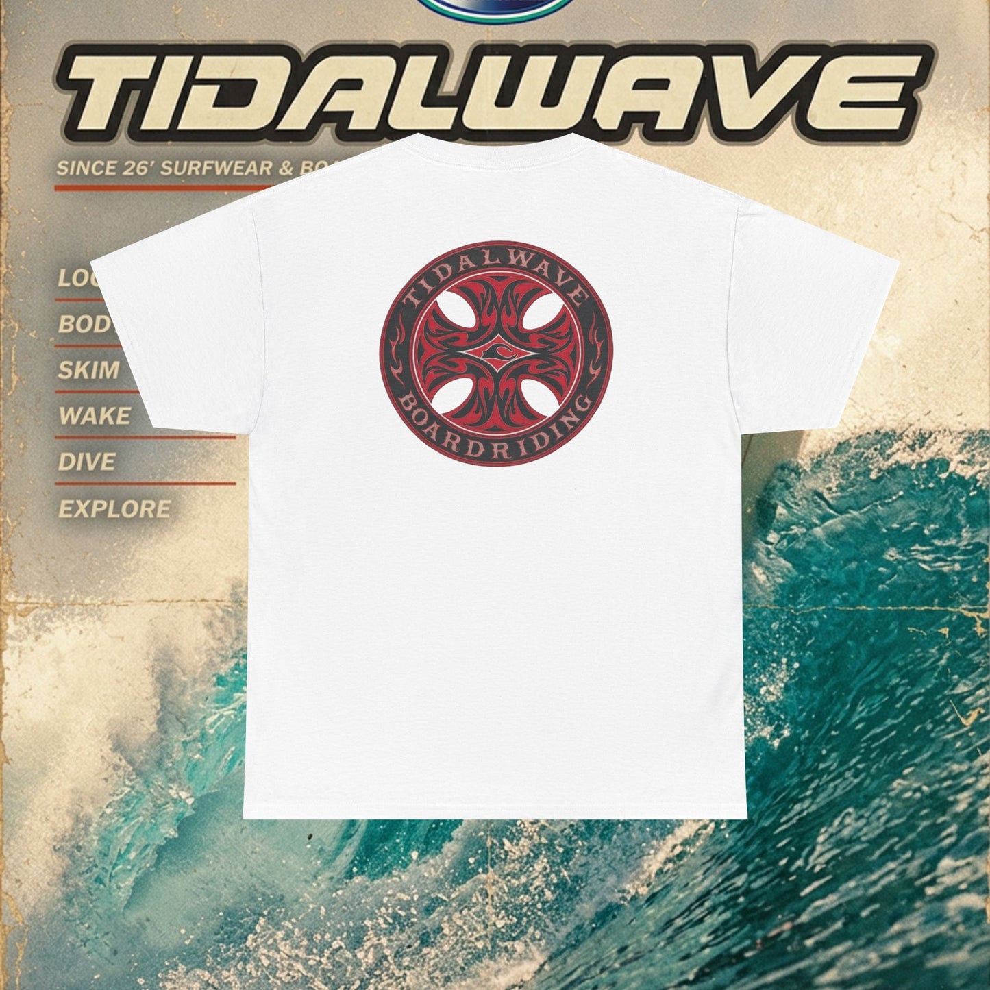 Tidal 'Boardriding skate' - Tee
