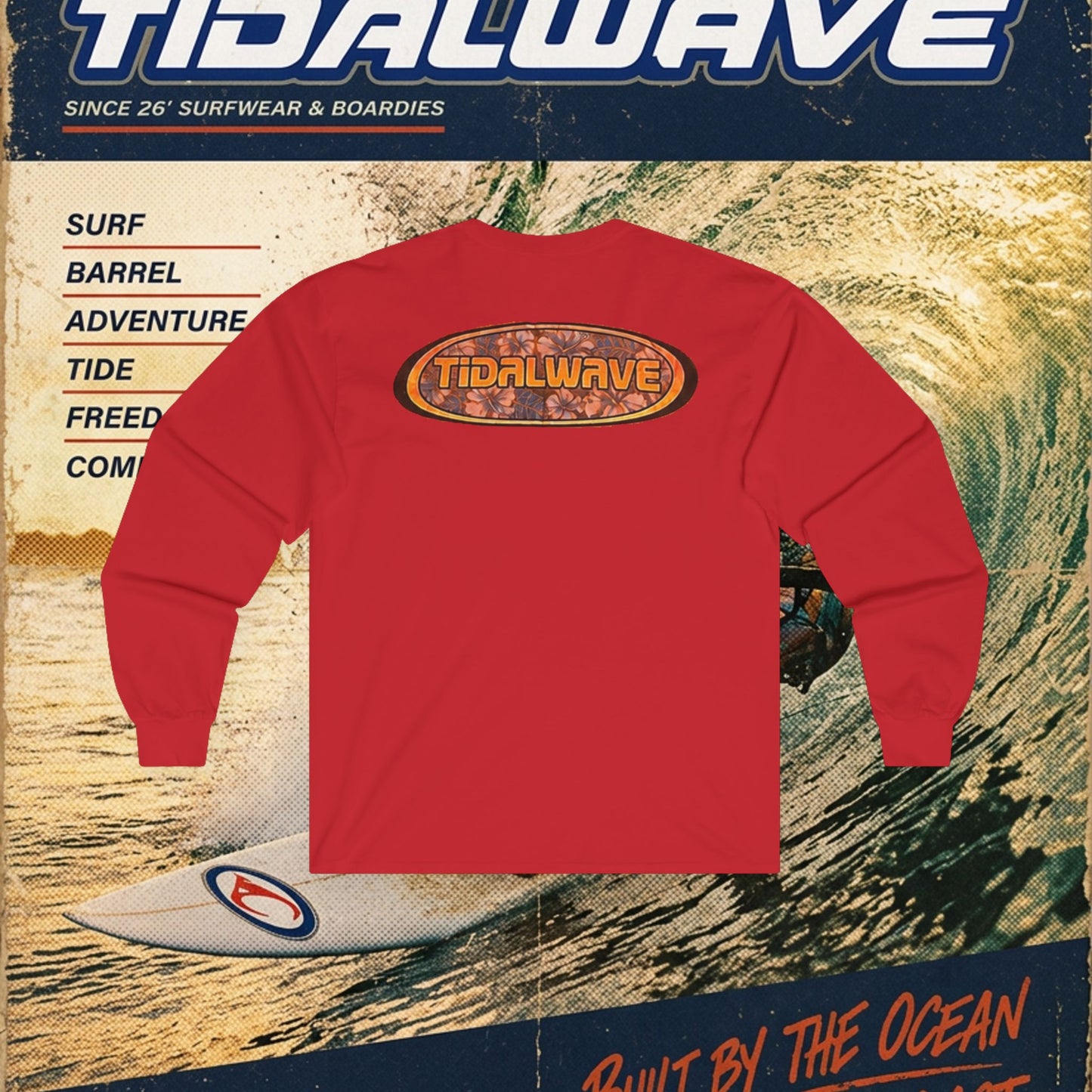 Tidalwave 'Retro 90's' - Longsleeve