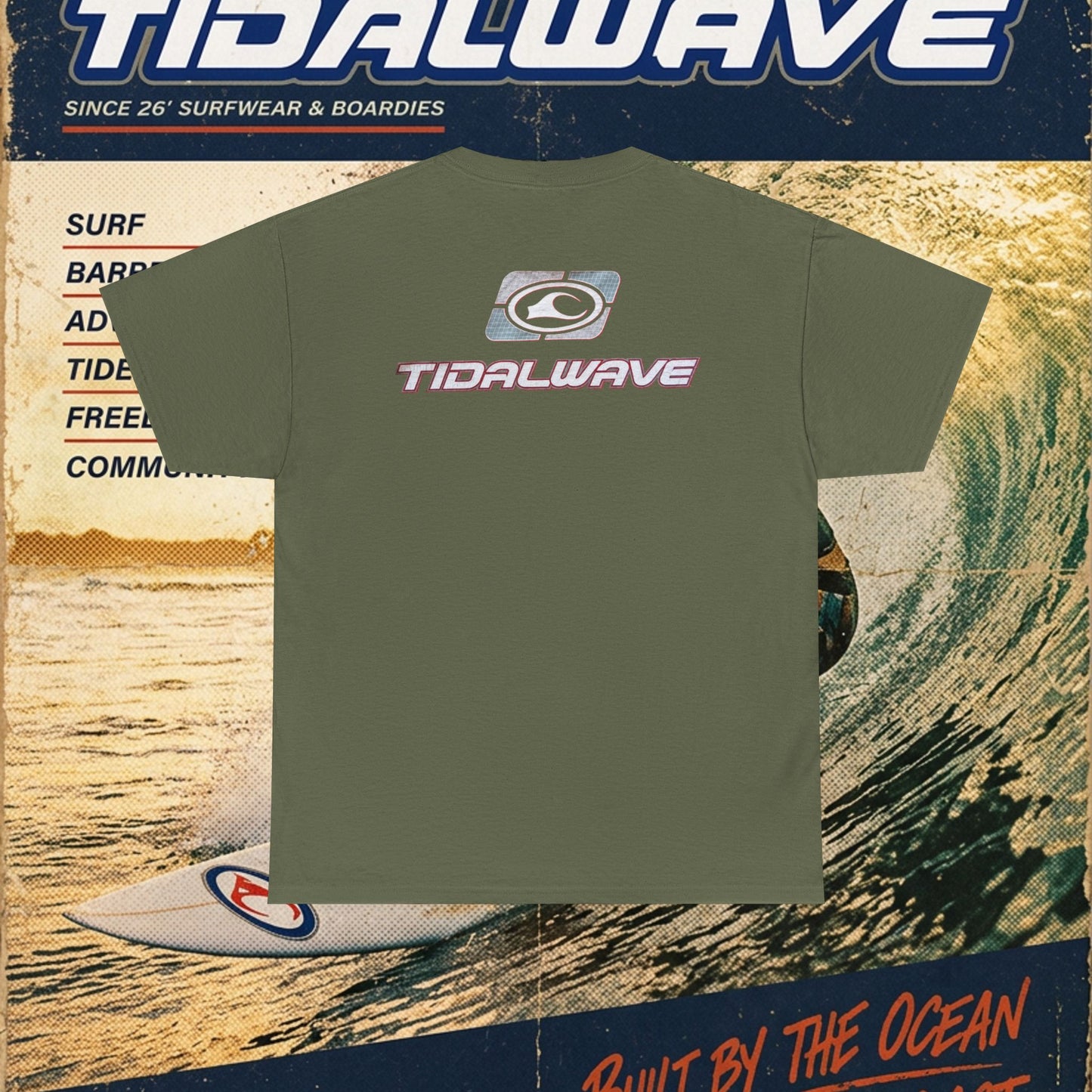 Tidal "Split Quarters" - Tee