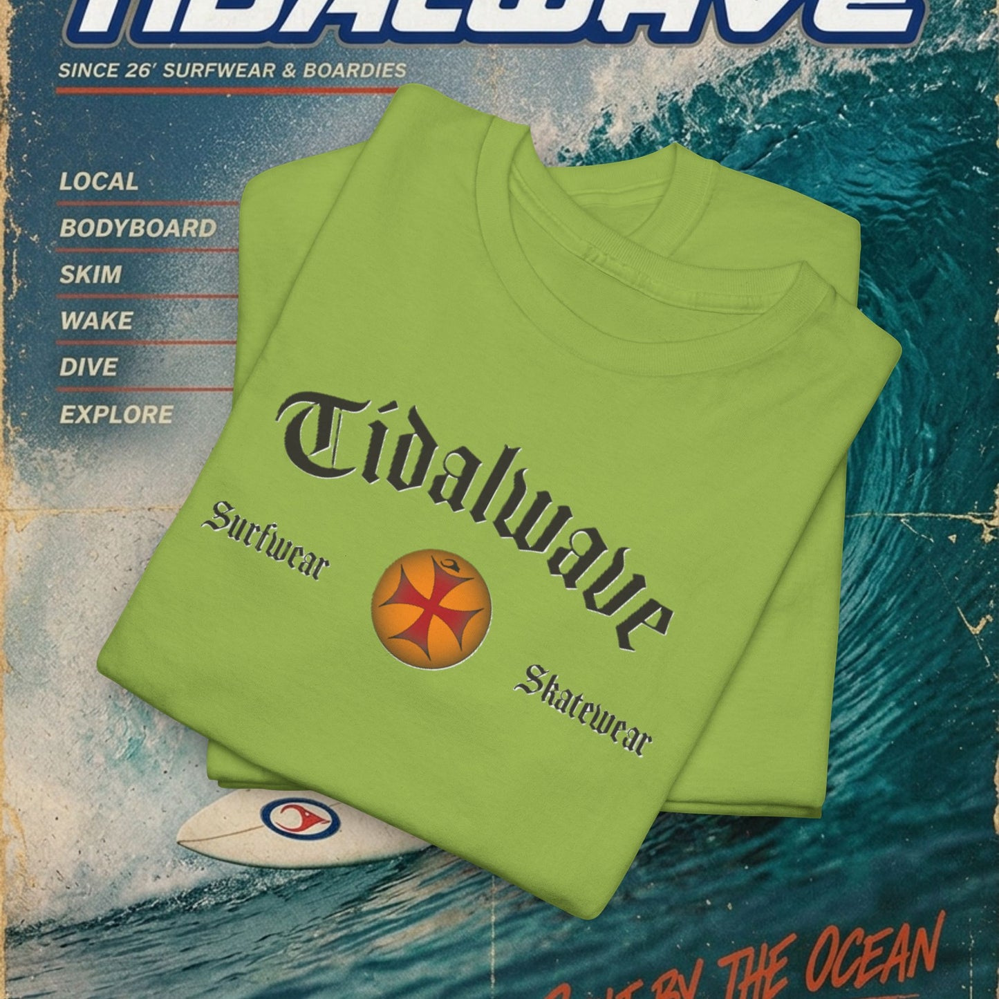 Tidalwave 'Surf N Skate' - Tee