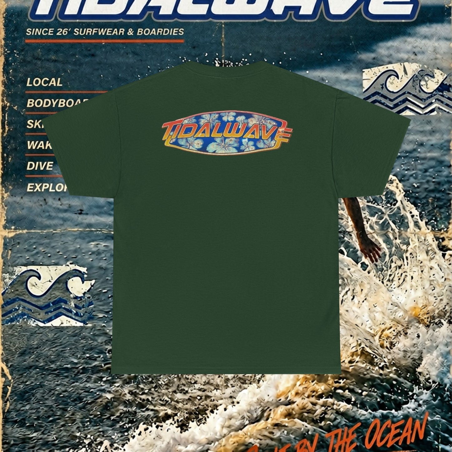 TidalWave '90's Lettering' - Tee