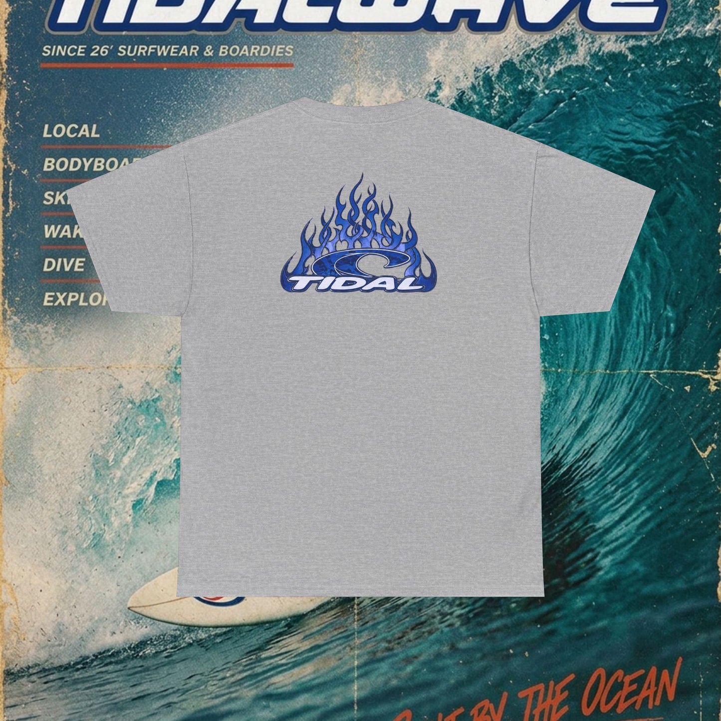 TD 'Flamin Blue' - Tee