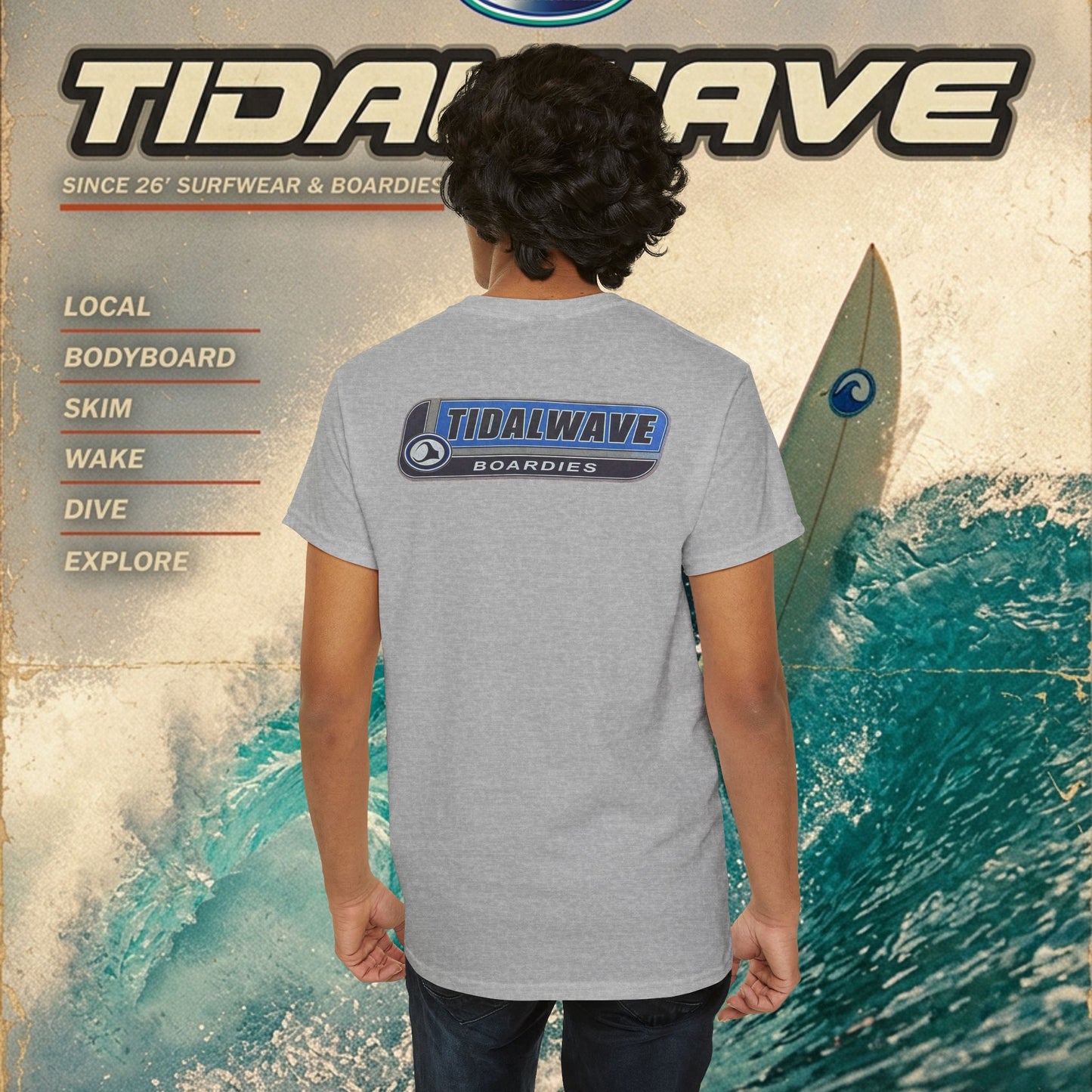 Tidalwave "Boardriders' Logo - Tee