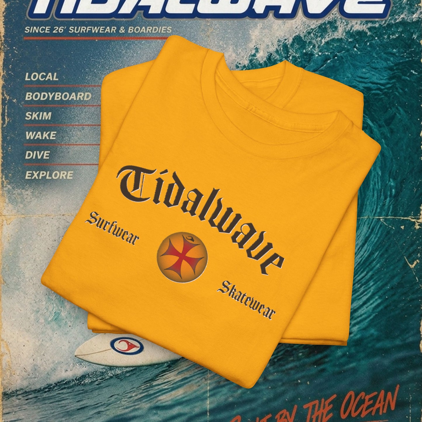 Tidalwave 'Surf N Skate' - Tee