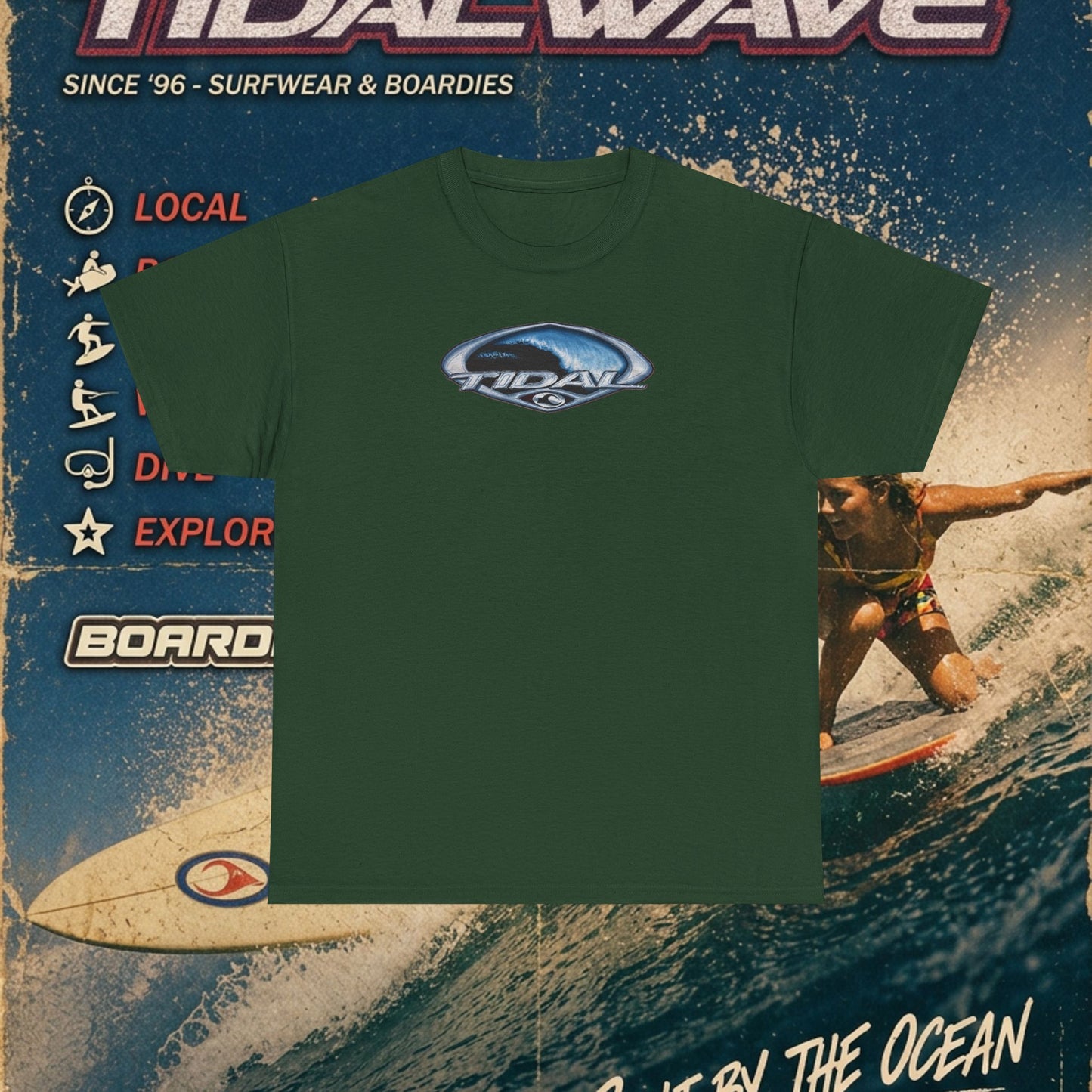 Tidal "Metalic Ocean" Core - Tee