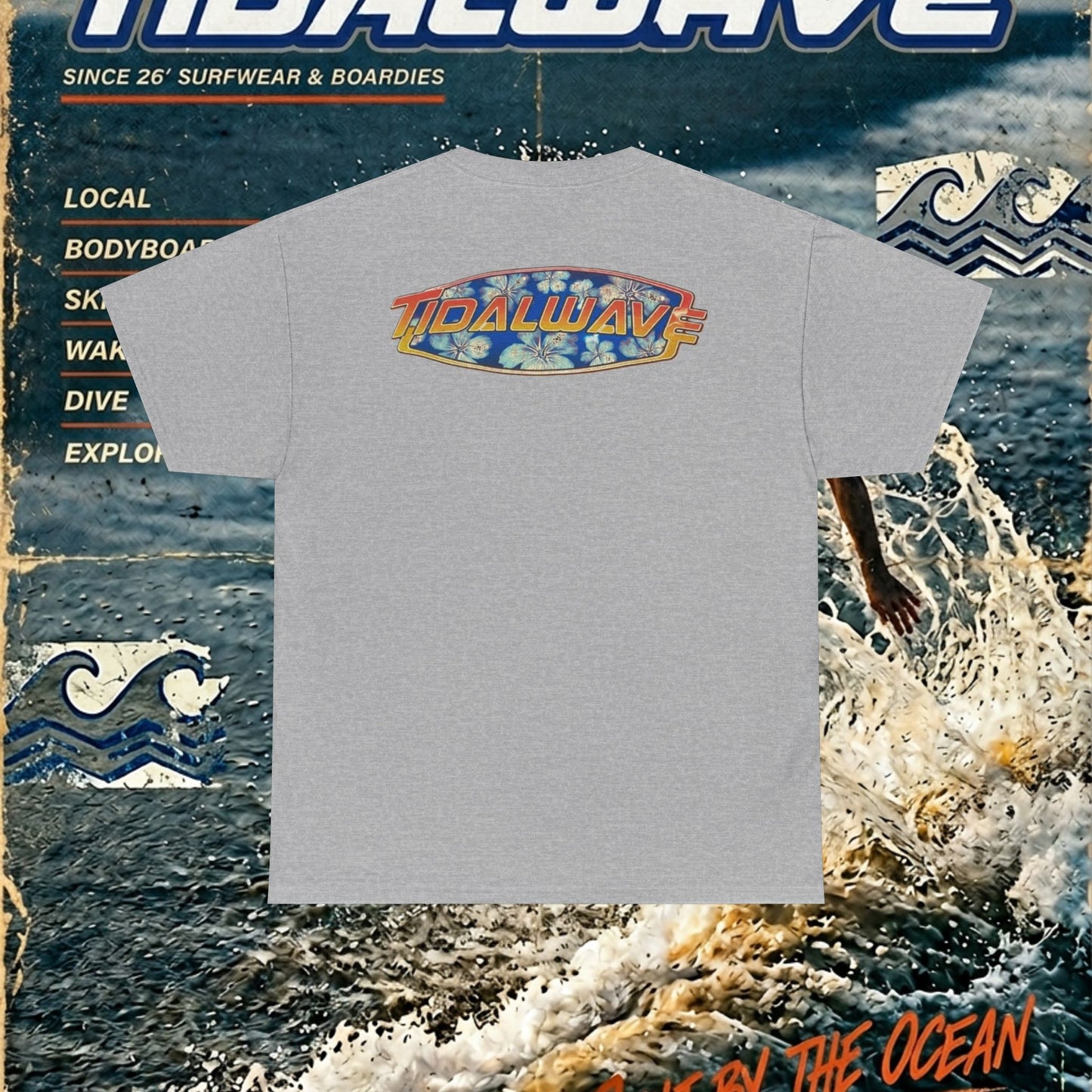 TidalWave '90's Lettering' - Tee