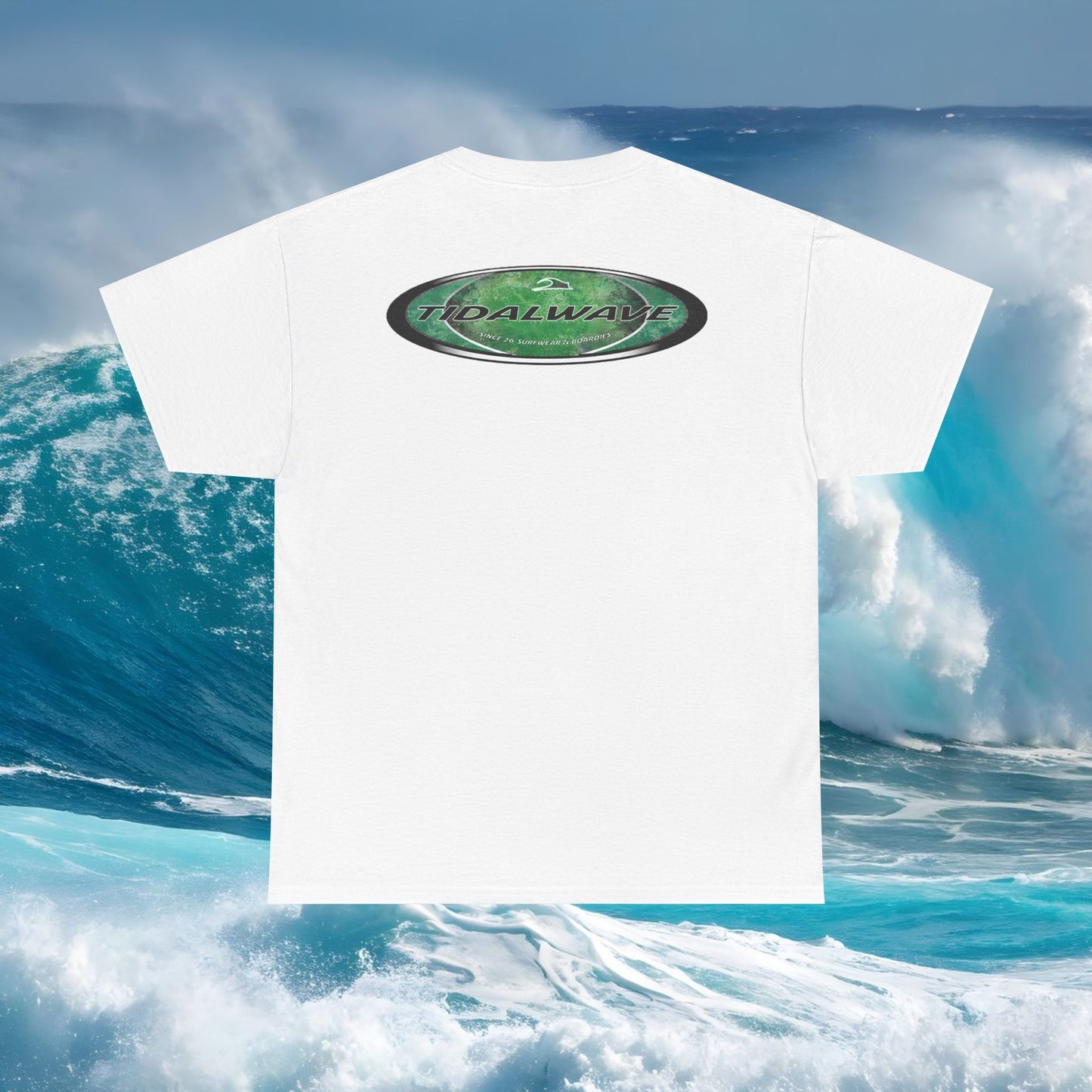 Green Oval 'Tidalwayzz' Logo - Tee