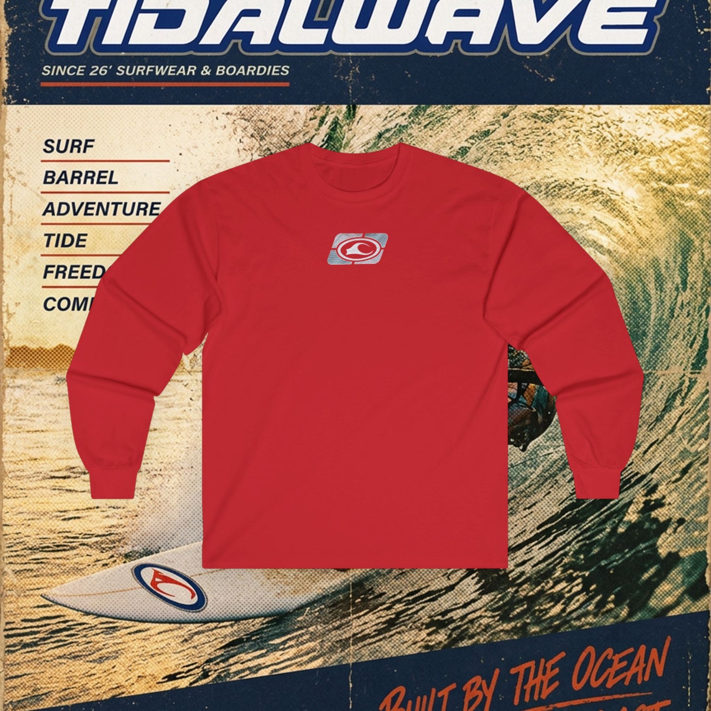 Tidalwave "Split Quarters" - Tee