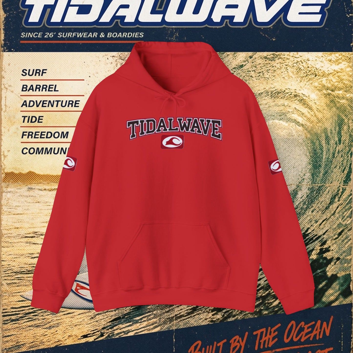 Tidalwave "Retro Branded" - Hoodie