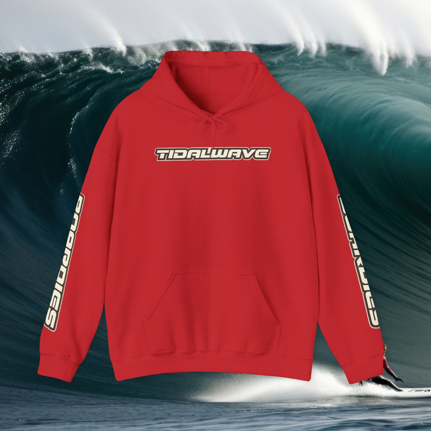 'TIDALWAVE' Bar logo - Hoodie