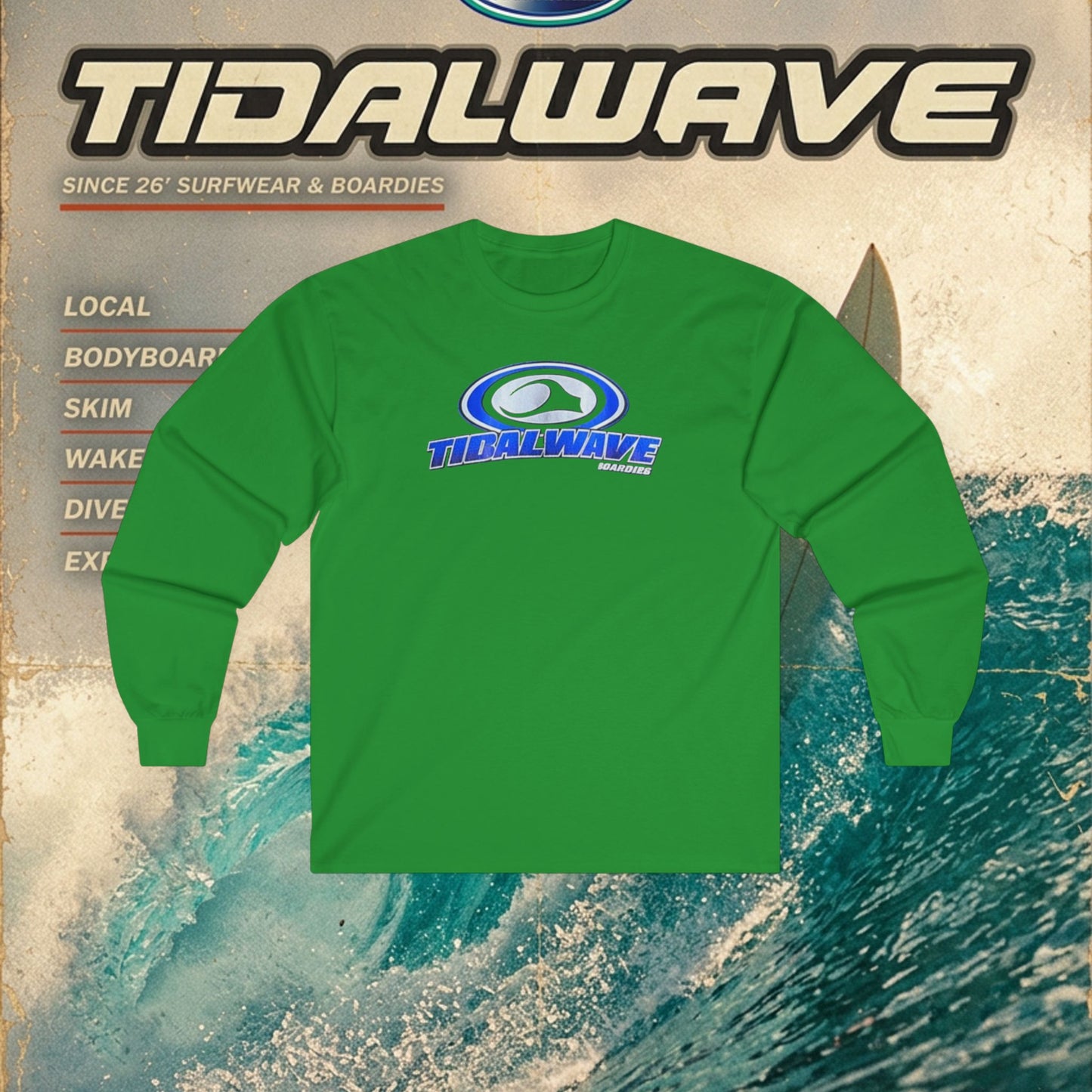 TidalWave 'Boardies Club' - Longsleeve
