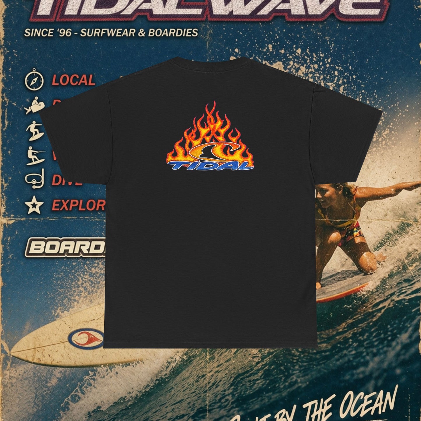 Tidal 'Flames' - Tee