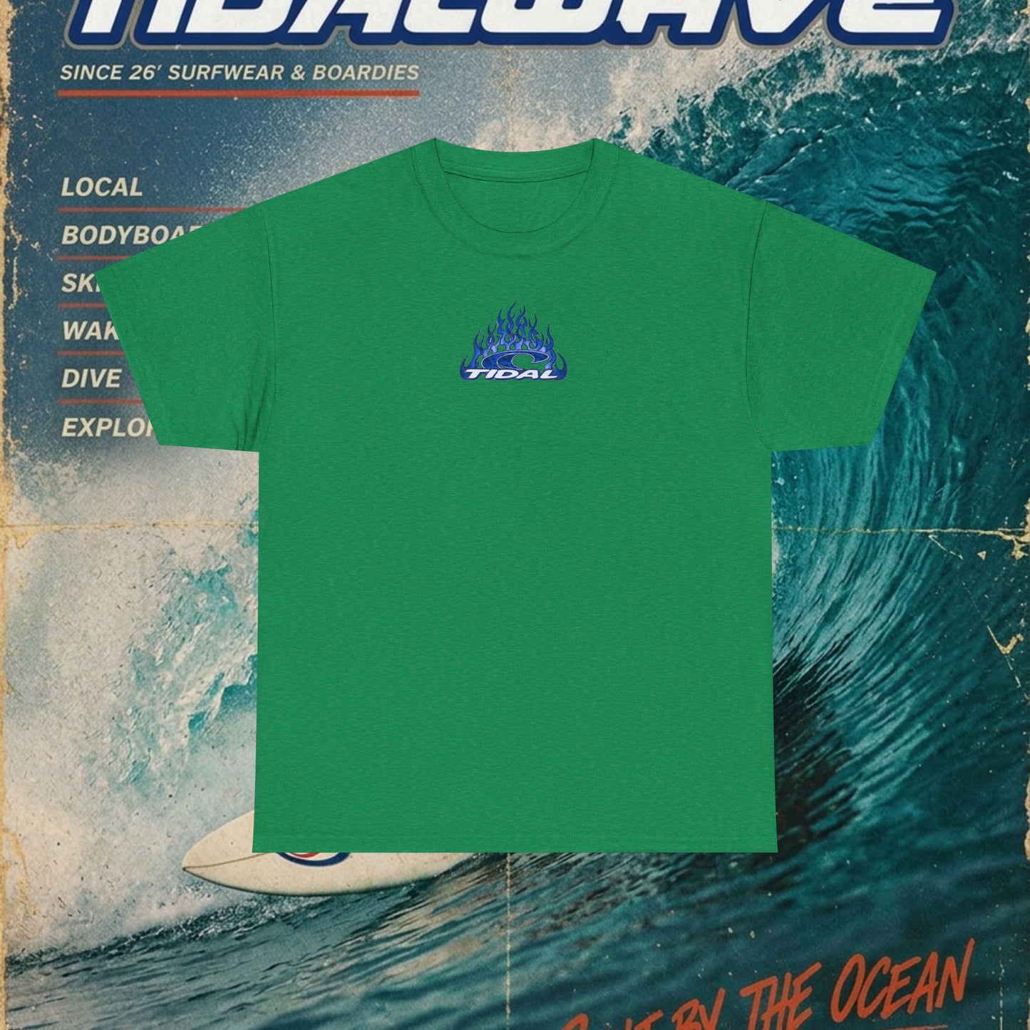 TD 'Flamin Blue' - Tee