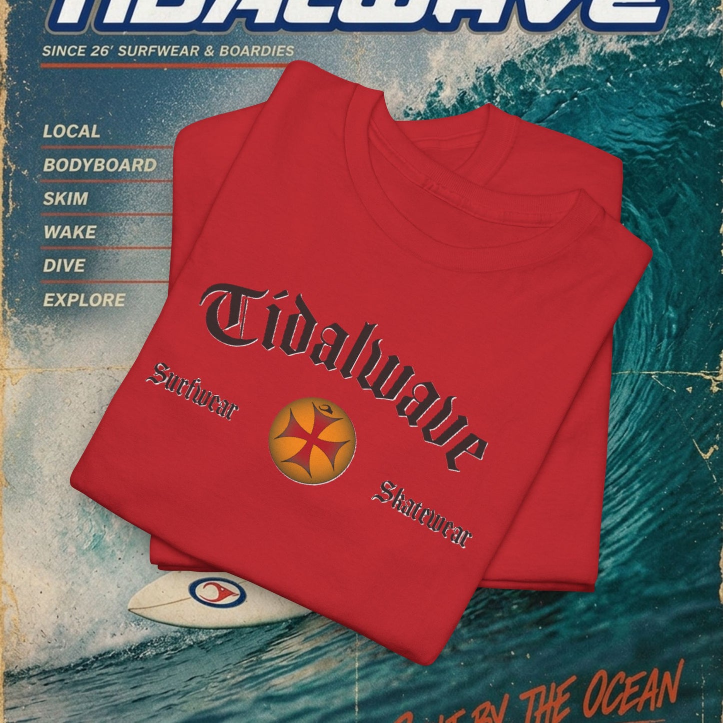 Tidalwave 'Surf N Skate' - Tee