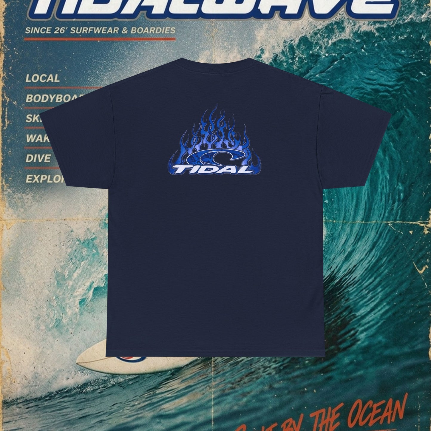 TD 'Flamin Blue' - Tee