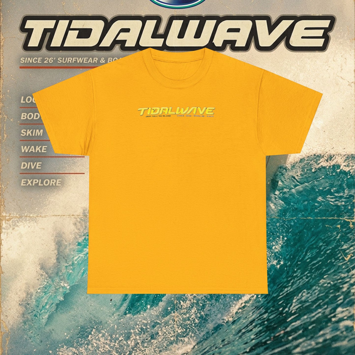 Tidalwave 'Made In The Islands' - Tee