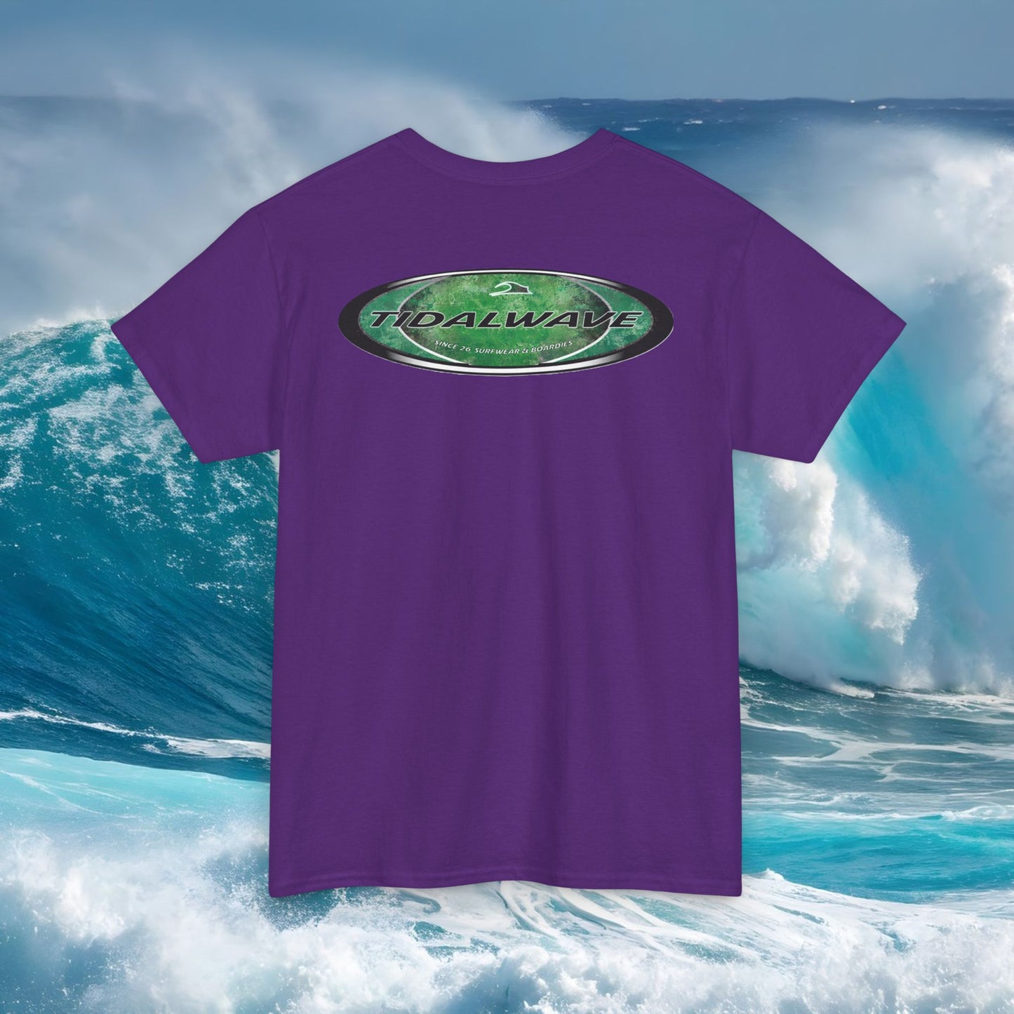 Green Oval 'Tidalwayzz' Logo - Tee