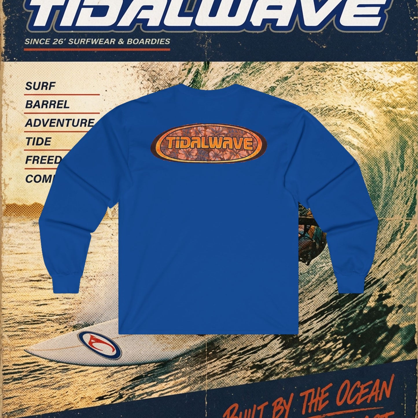 Tidalwave 'Retro 90's' - Longsleeve