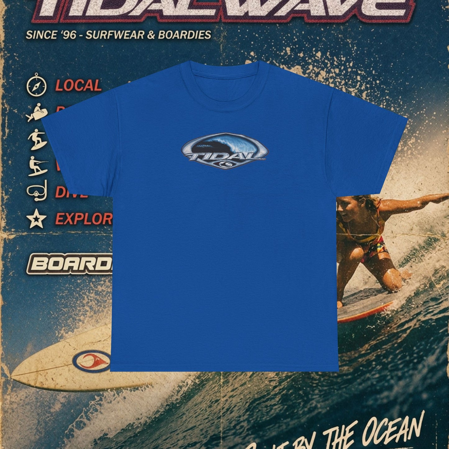 Tidal "Metalic Ocean" Core - Tee
