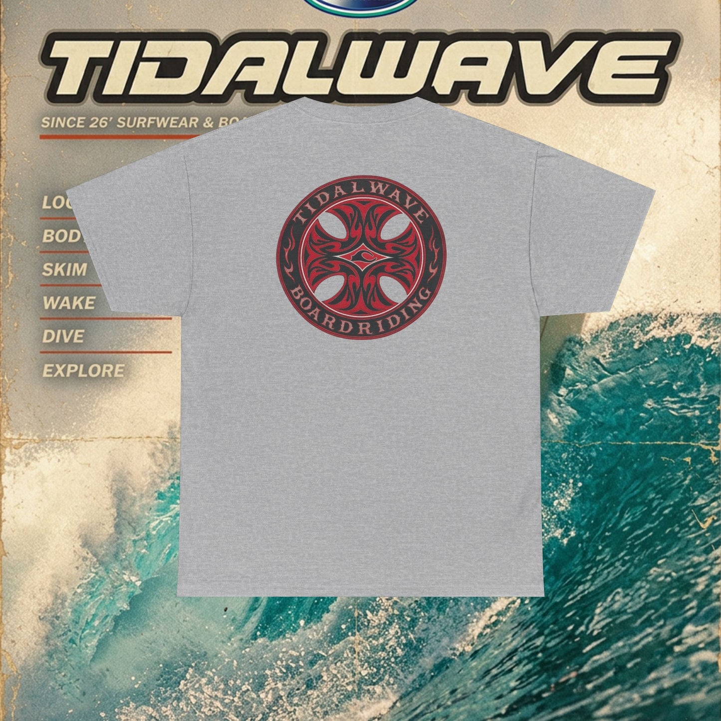 Tidal 'Boardriding skate' - Tee