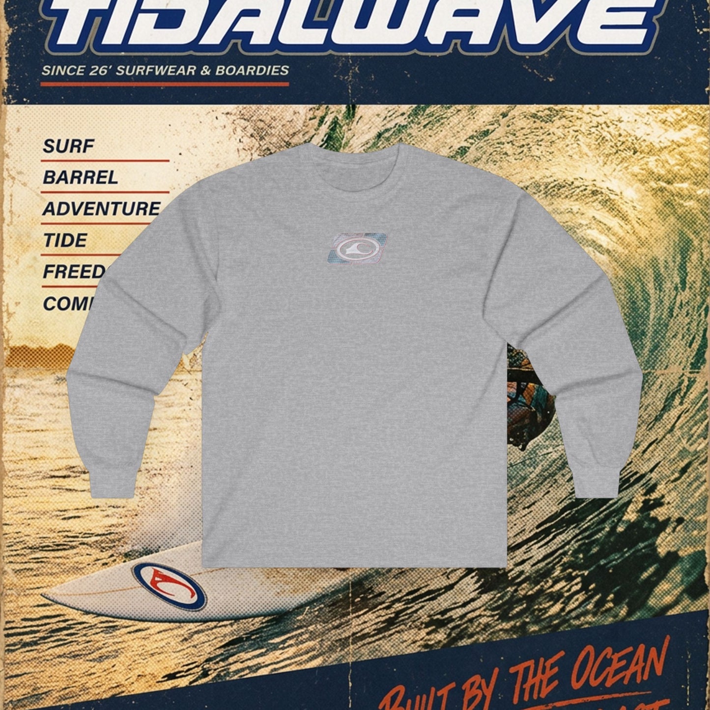 Tidalwave "Split Quarters" - Tee