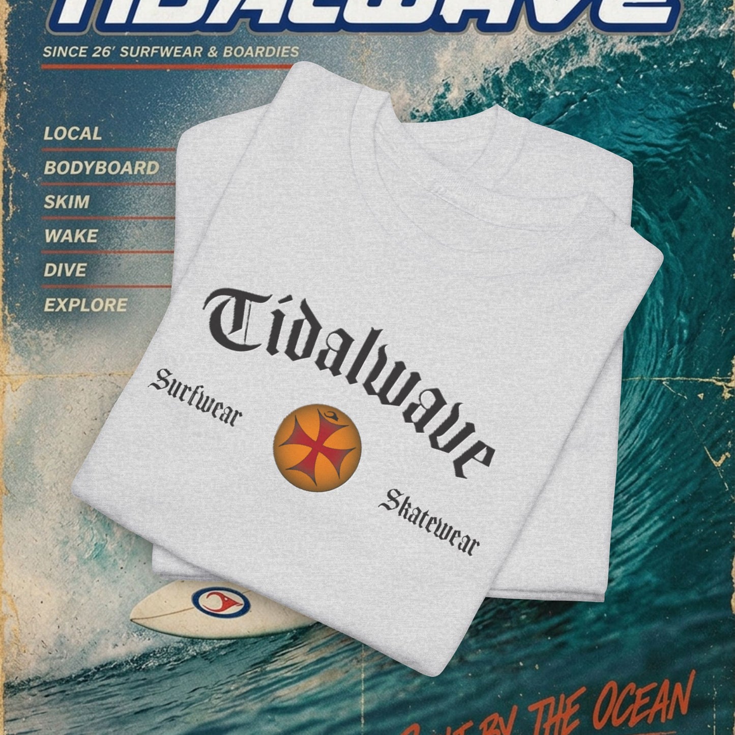 Tidalwave 'Surf N Skate' - Tee