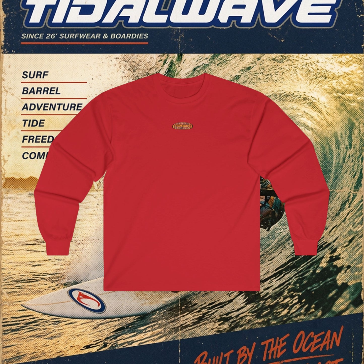 Tidalwave 'Retro 90's' - Longsleeve
