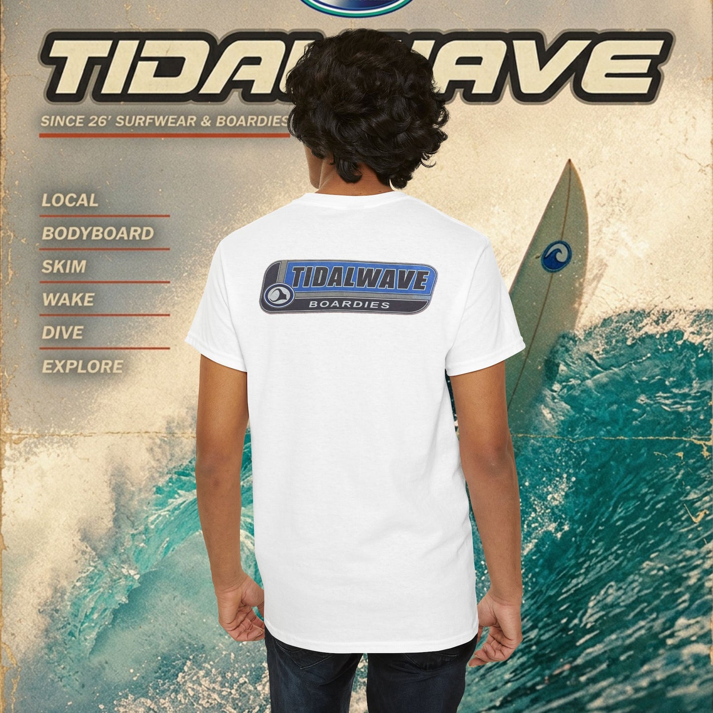 Tidalwave "Boardriders' Logo - Tee