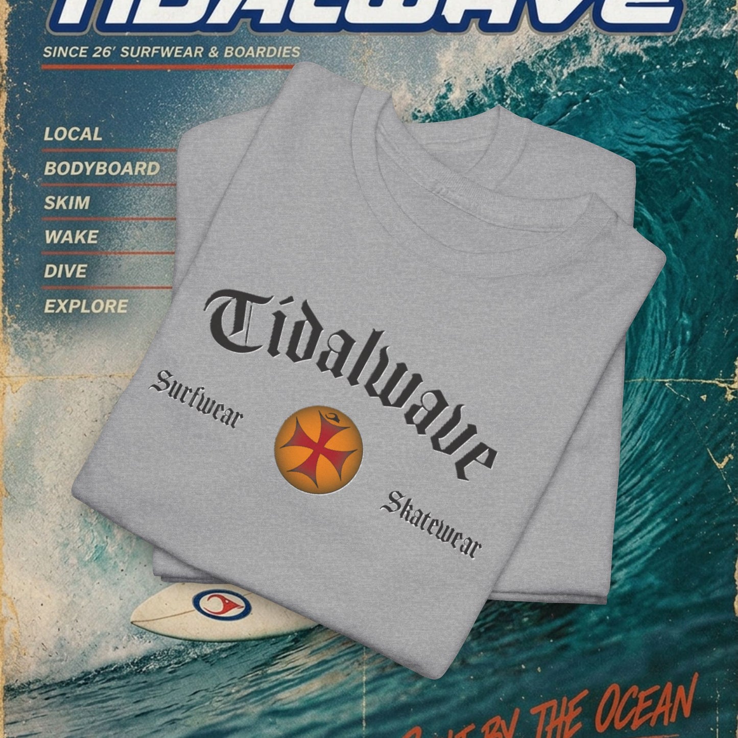 Tidalwave 'Surf N Skate' - Tee