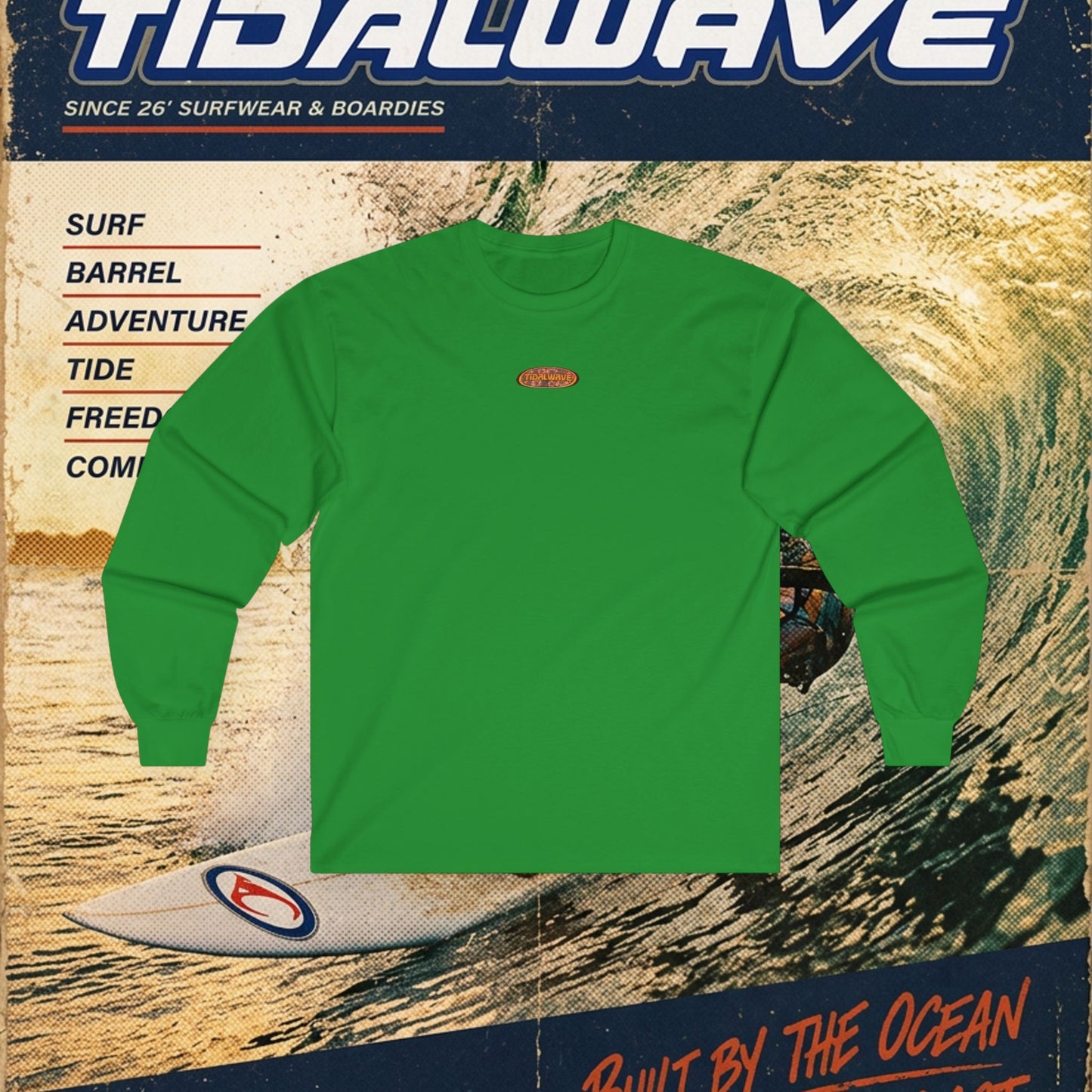 Tidalwave 'Retro 90's' - Longsleeve