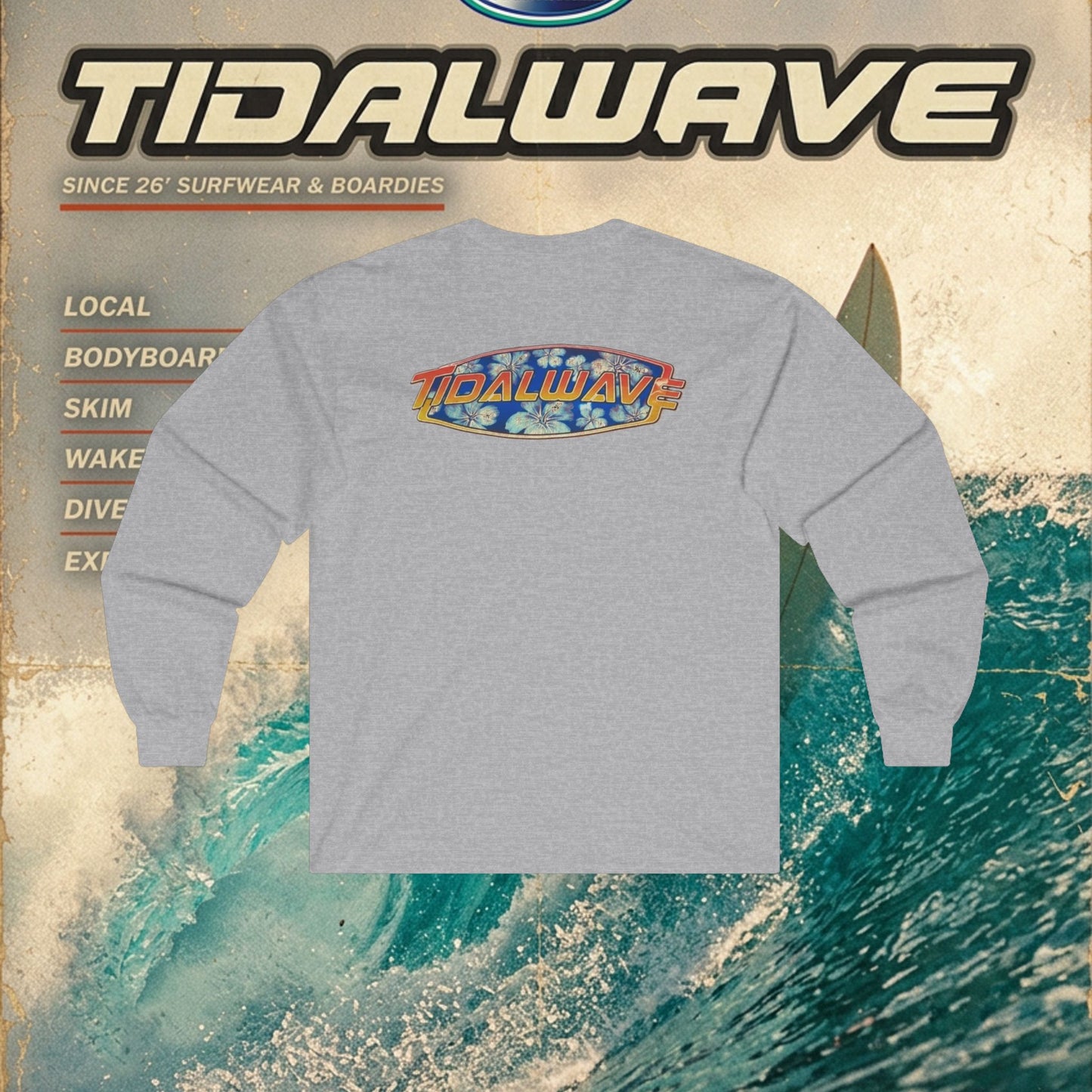 TidalWave '90's Lettering' - Tee