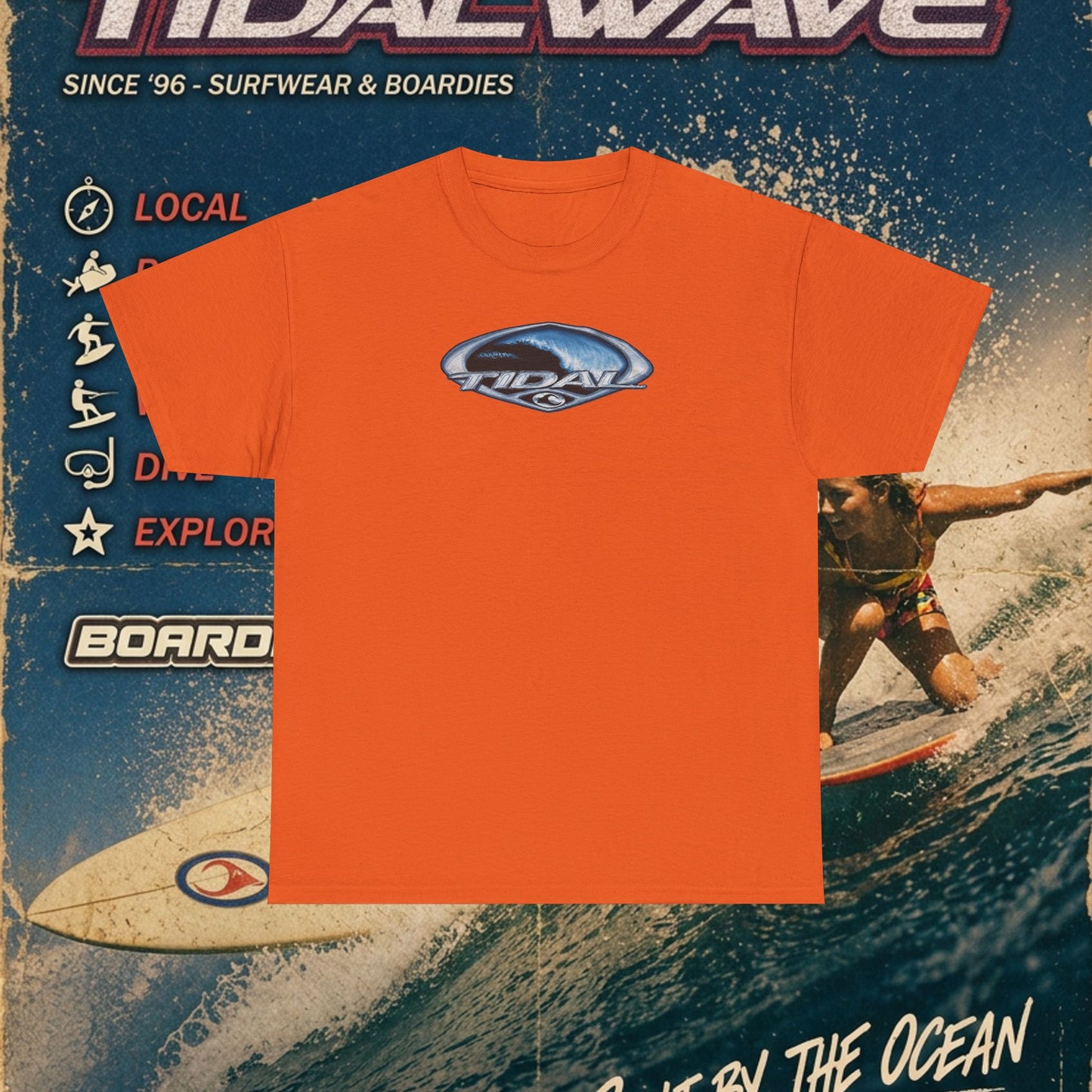 Tidal "Metalic Ocean" Core - Tee
