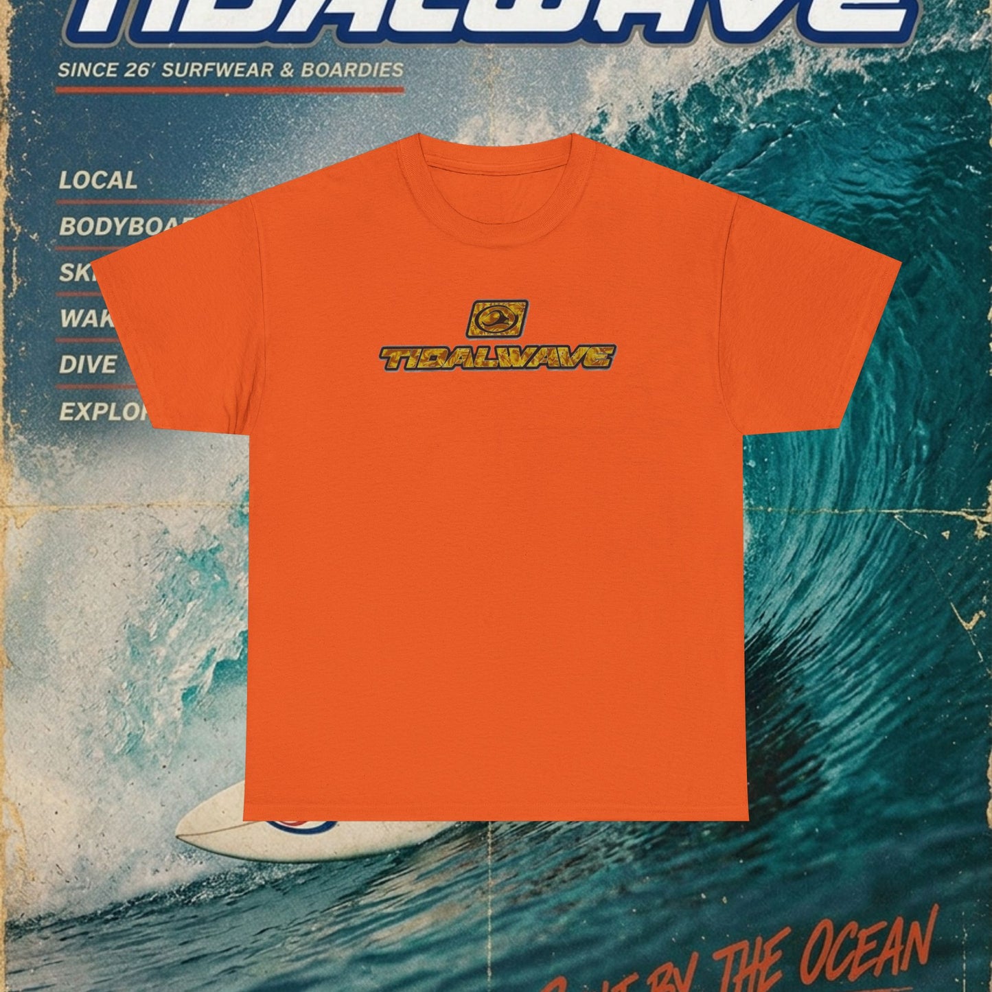 T-Shirt — Retro 'Treasure' Logo Graphic Tee