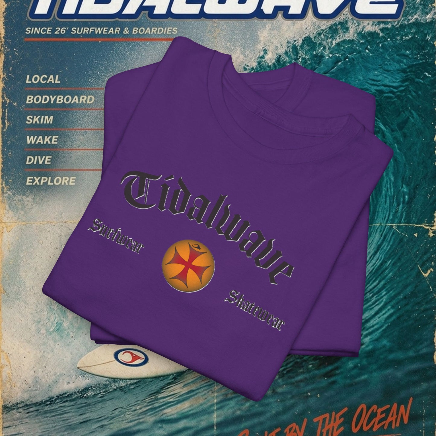 Tidalwave 'Surf N Skate' - Tee