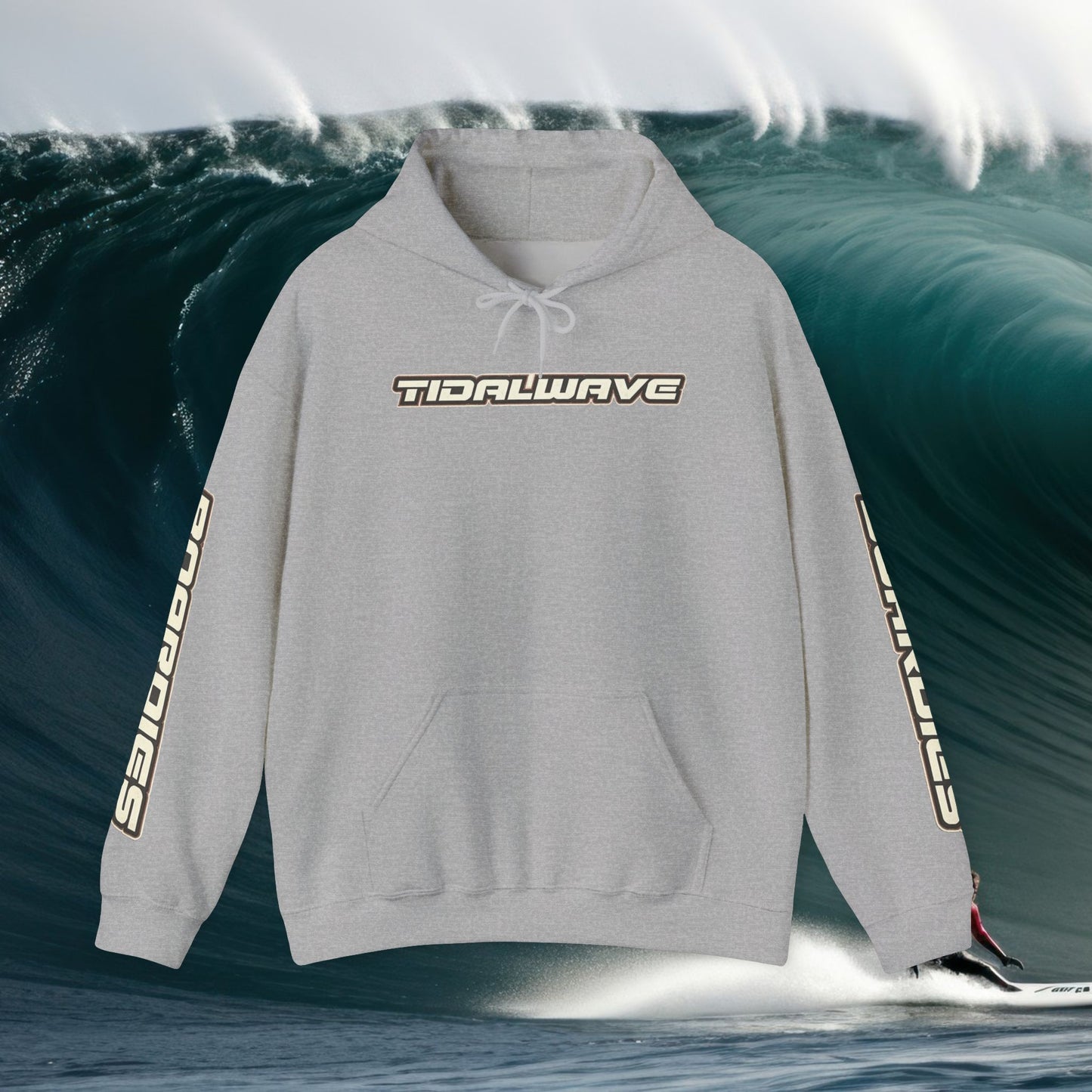 'TIDALWAVE' Bar logo - Hoodie