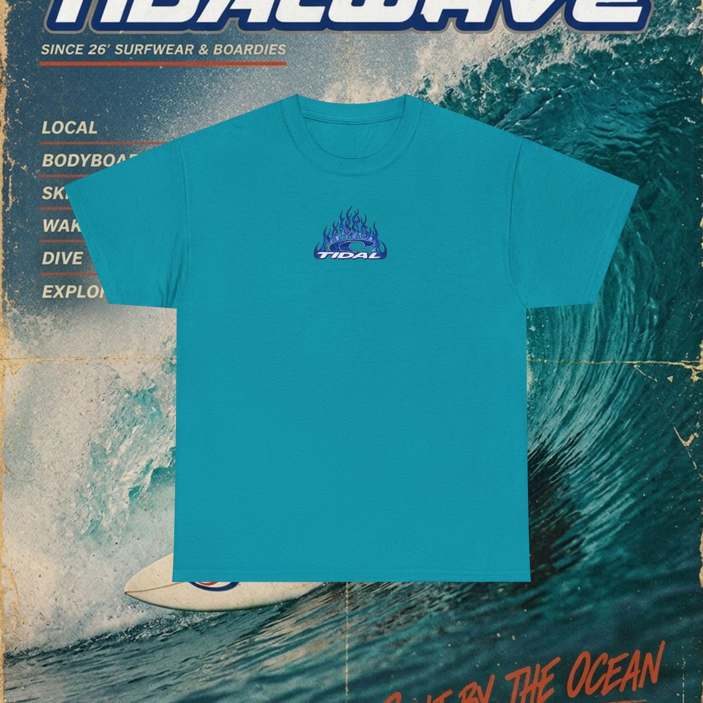 TD 'Flamin Blue' - Tee