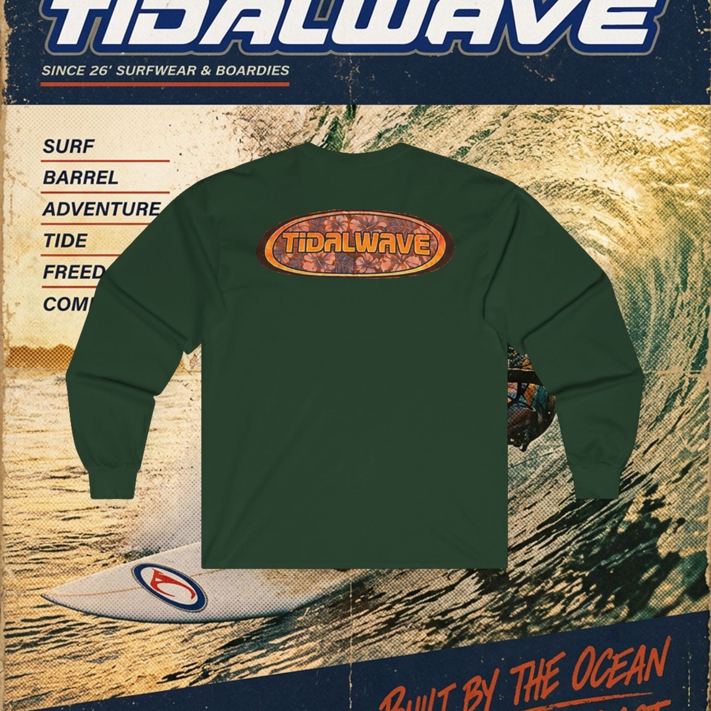 Tidalwave 'Retro 90's' - Longsleeve