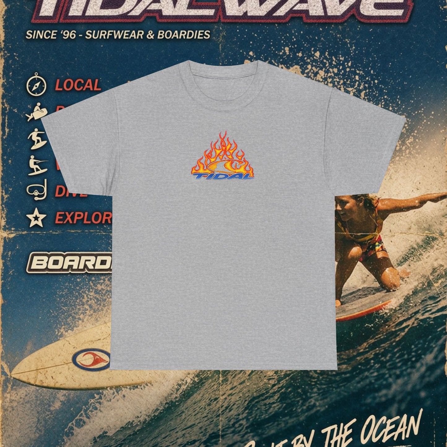 Tidal 'Flames' - Tee