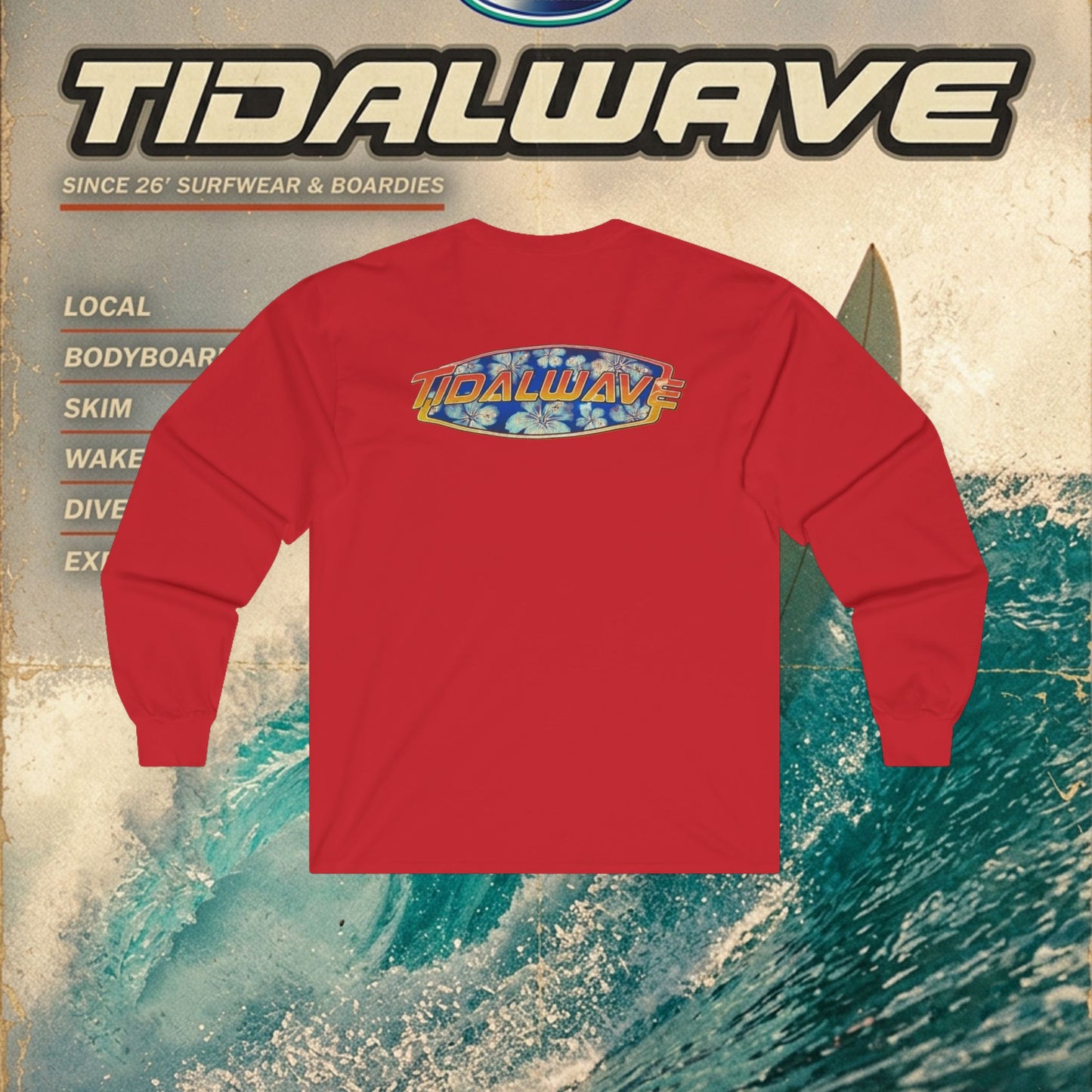 TidalWave '90's Lettering' - Tee