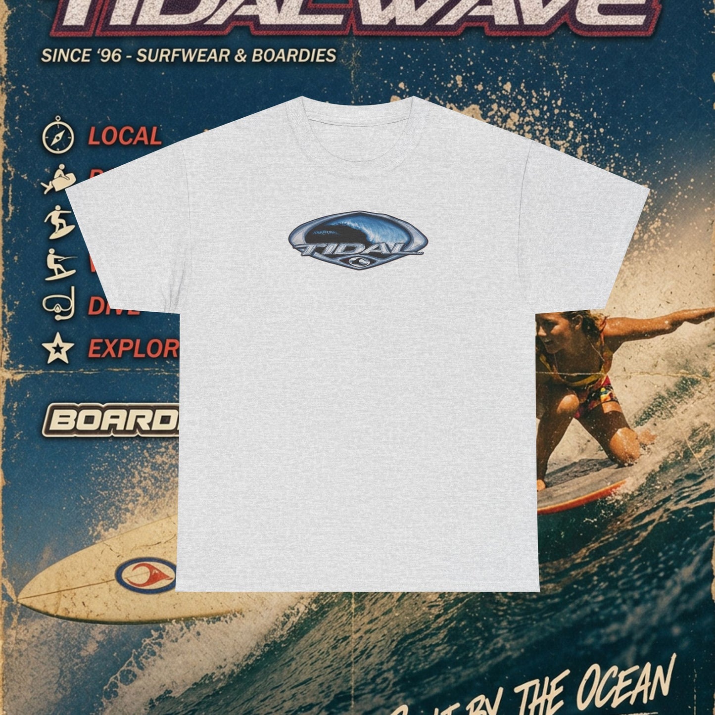 Tidal "Metalic Ocean" Core - Tee