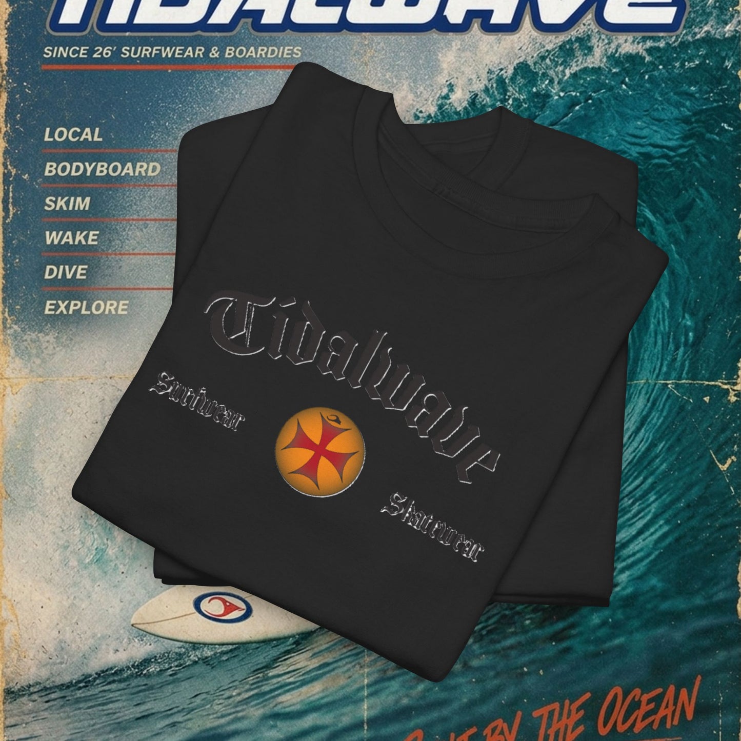 Tidalwave 'Surf N Skate' - Tee