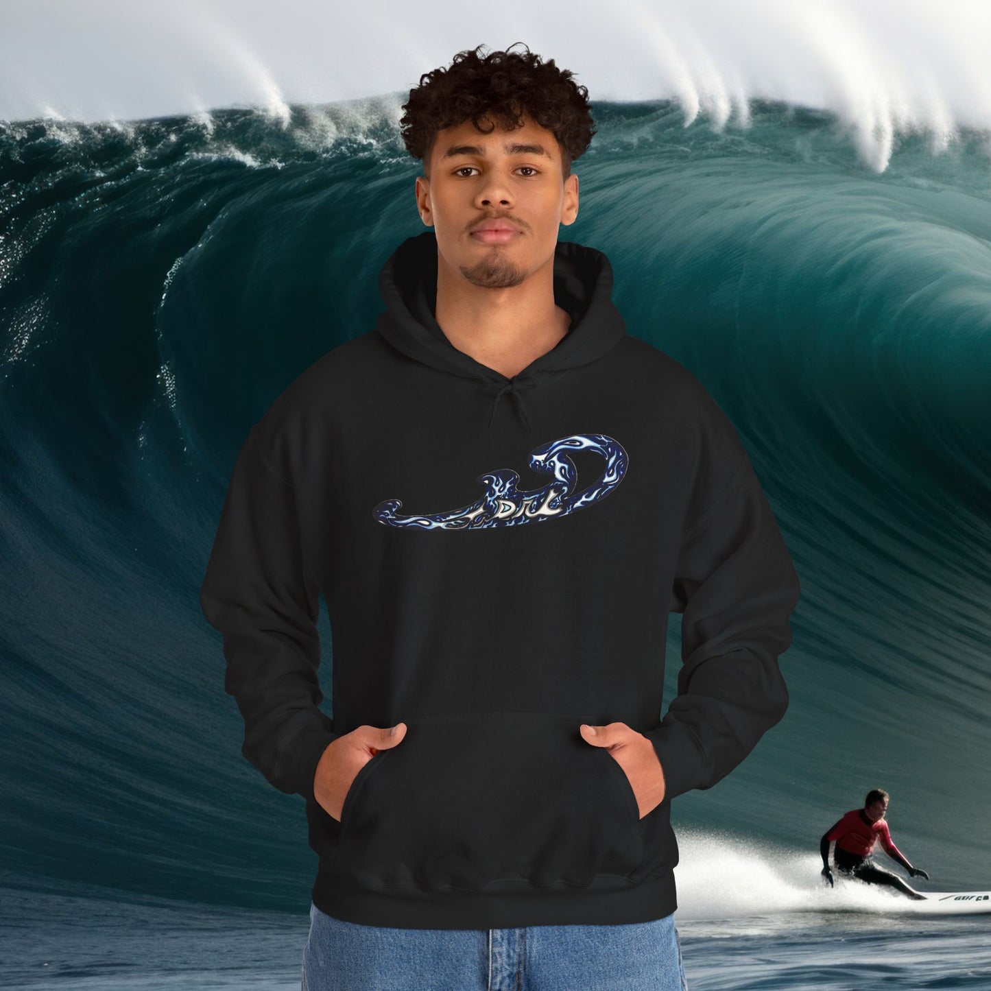 TDS "flames" - Pullover hoodie