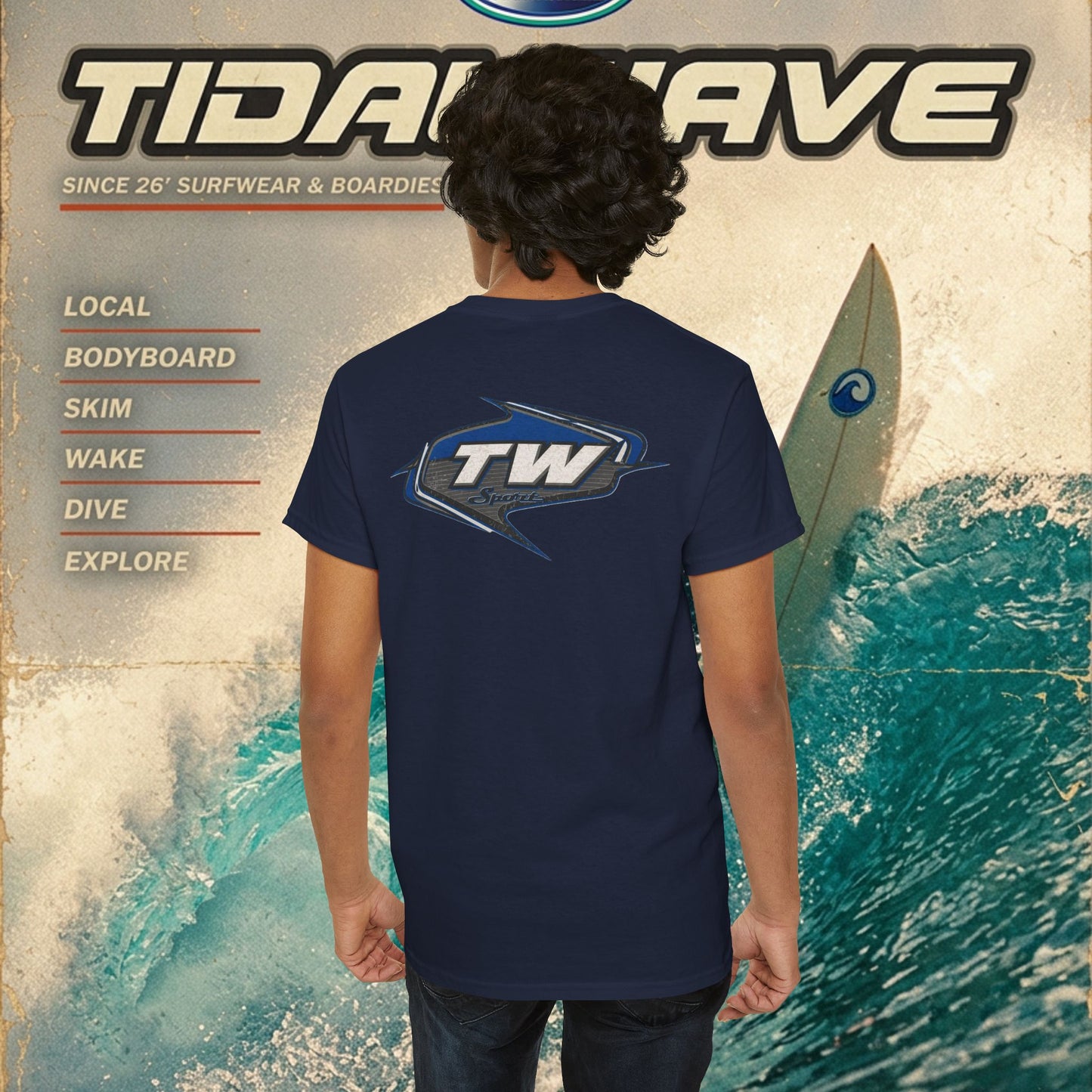 Tidalwave 'TW Sport' Logo Tee