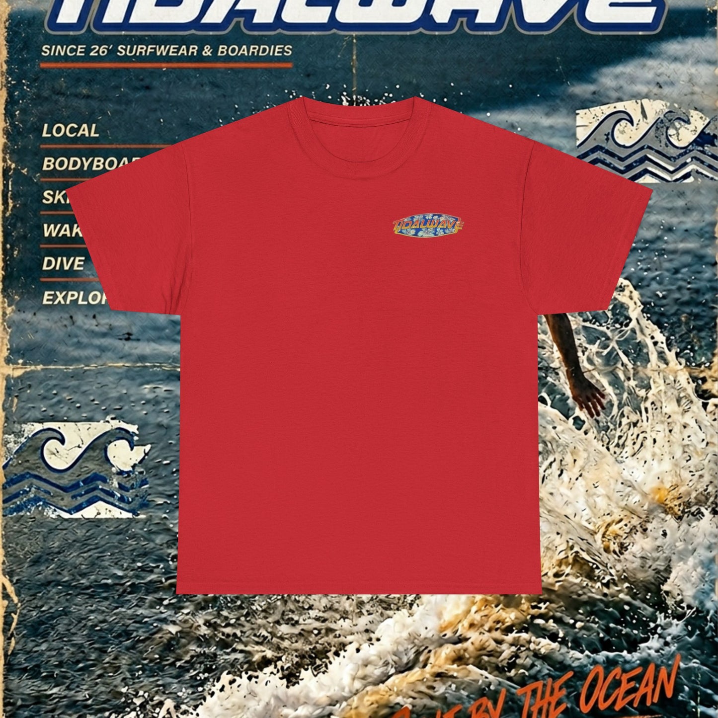 TidalWave '90's Lettering' - Tee