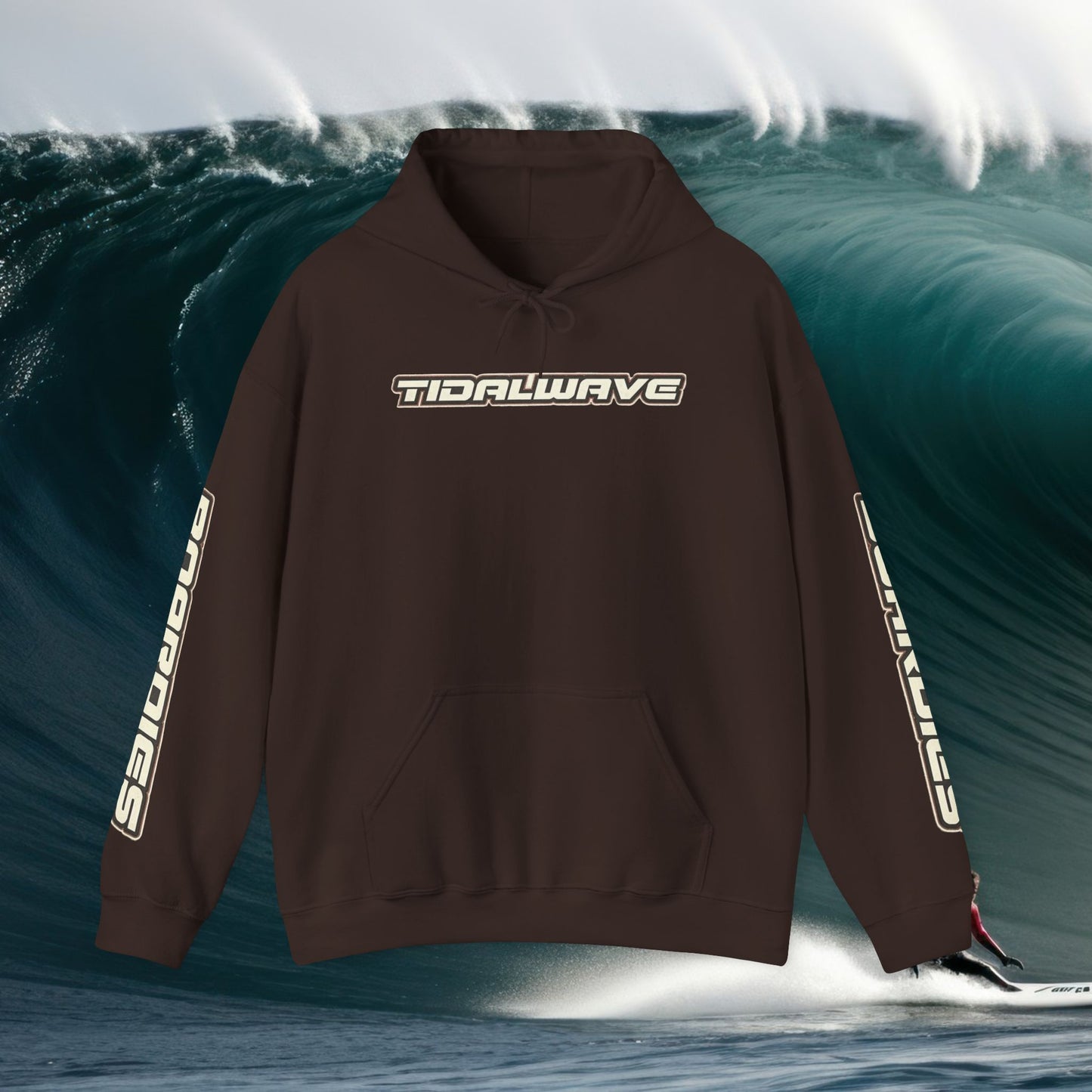 'TIDALWAVE' Bar logo - Hoodie