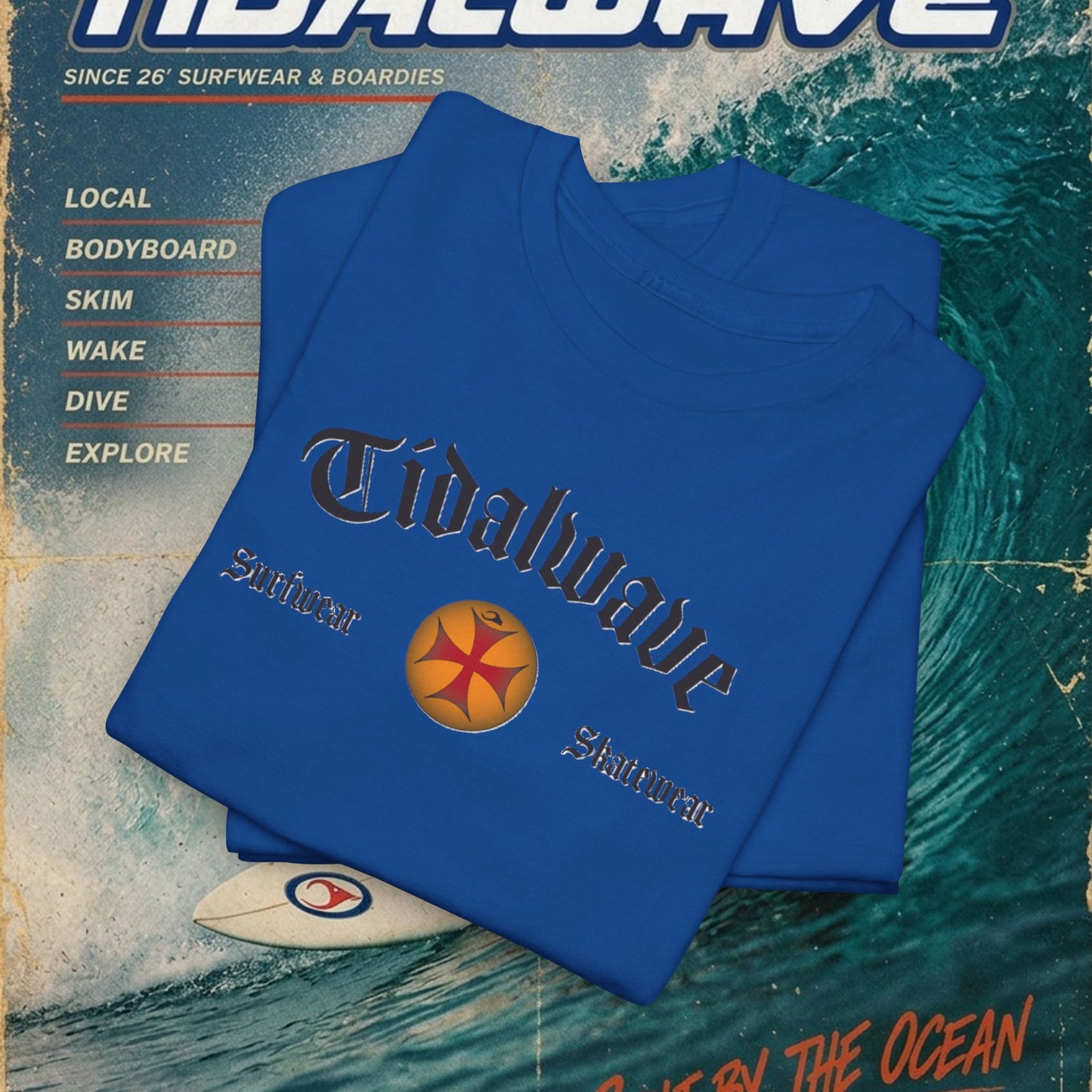 Tidalwave 'Surf N Skate' - Tee